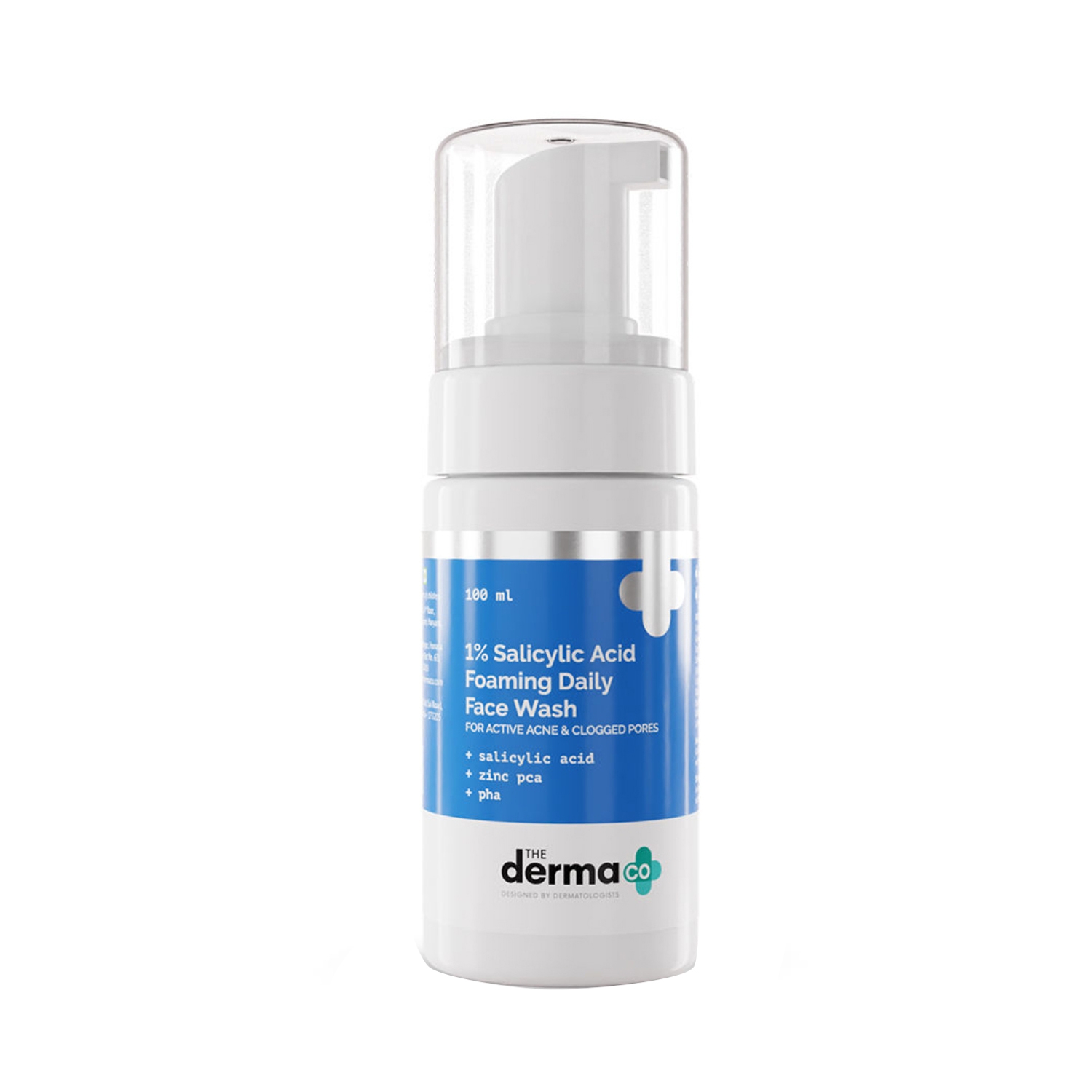 The Derma Co | The Derma Co 1% Salicylic Acid Foaming Daily Face Wash (100ml)