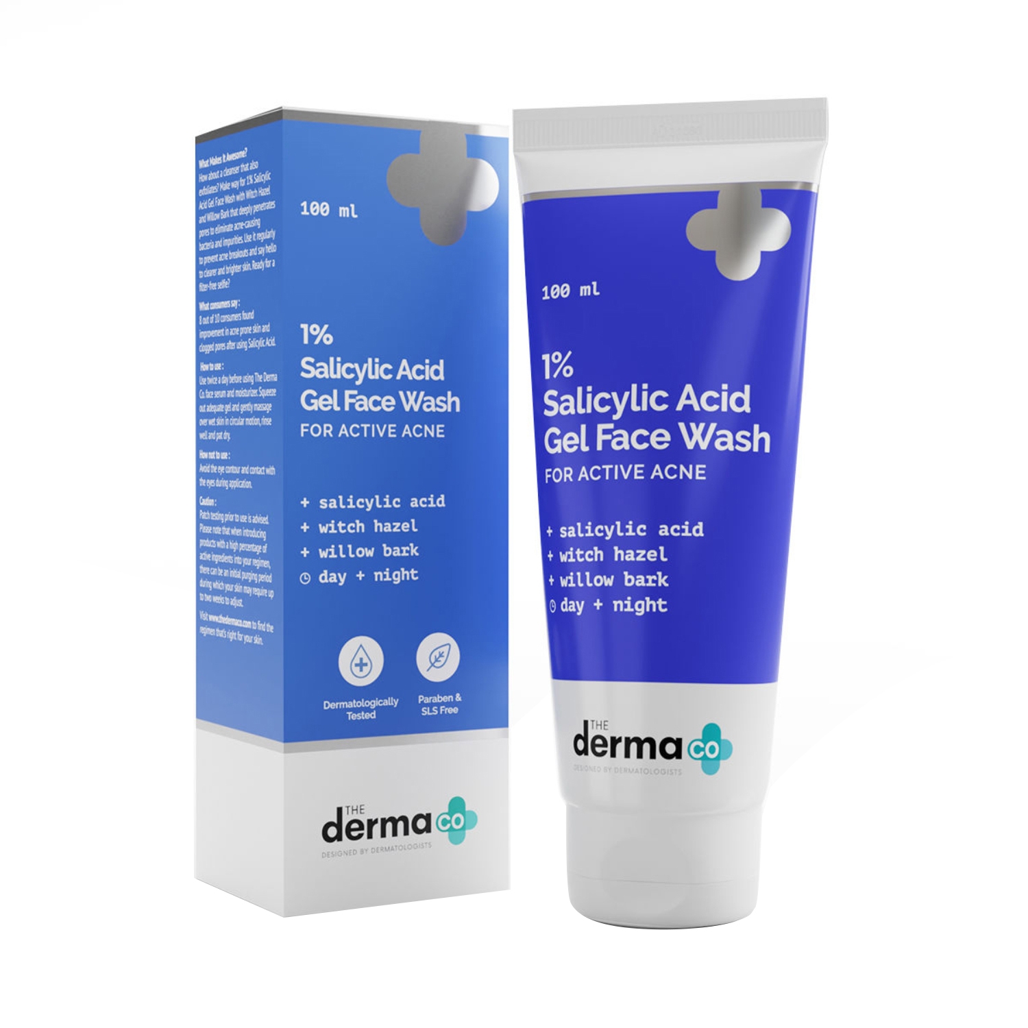 The Derma Co | The Derma Co 1% Salicylic Acid Gel Face Wash (100ml)