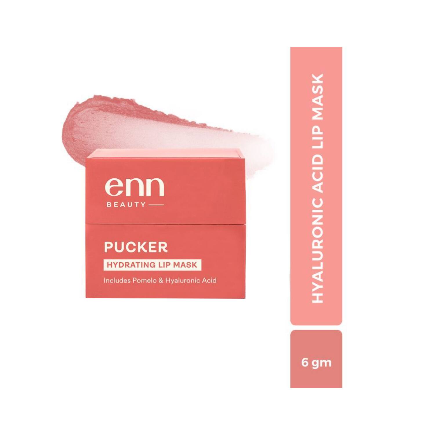 ENN | ENN Pucker Hydrating Lip Mask With Hyaluronic Acid - Pomelo (6 g)