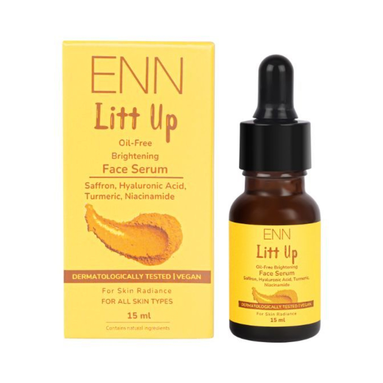 ENN | ENN Litt Up Ubtan Oil Free Brightening Serum (15ml)