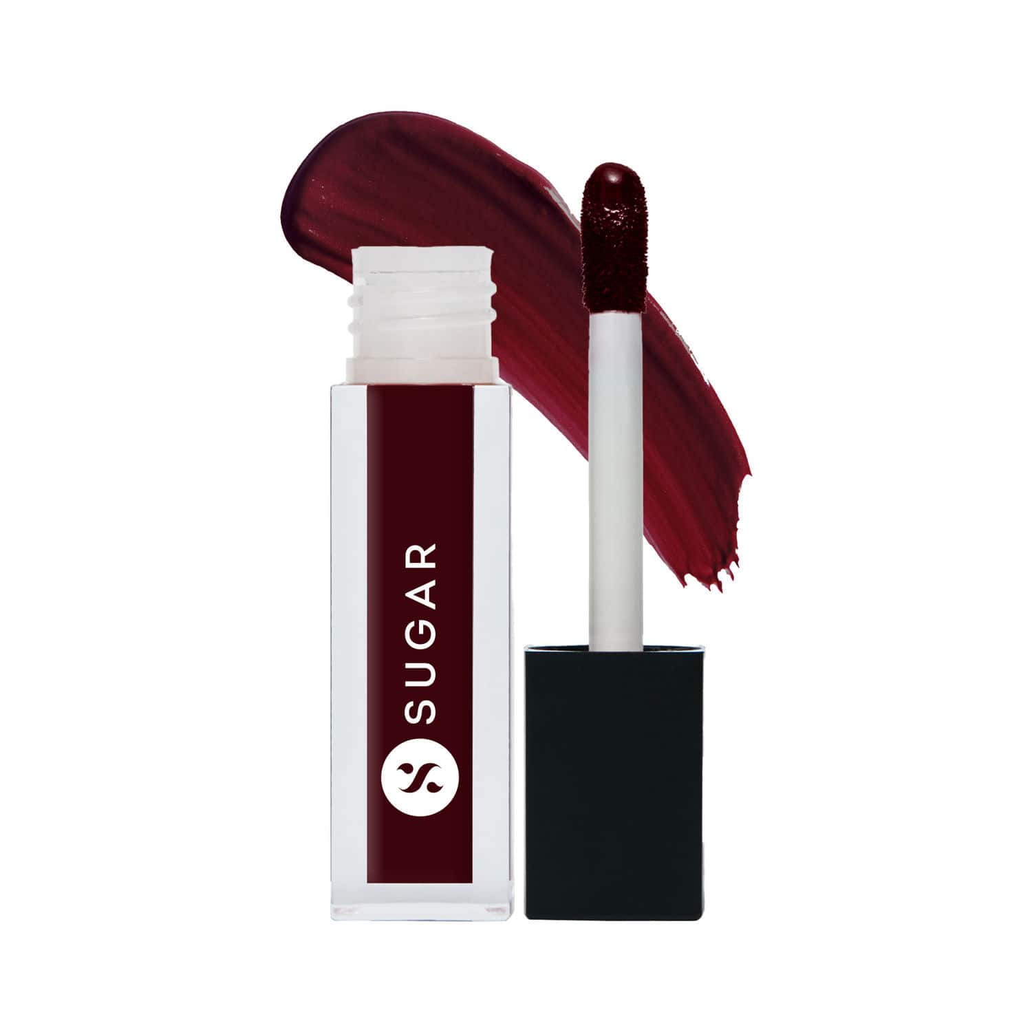 SUGAR Cosmetics Smudge Me Not Liquid Mini Lipstick 21 Aubergine