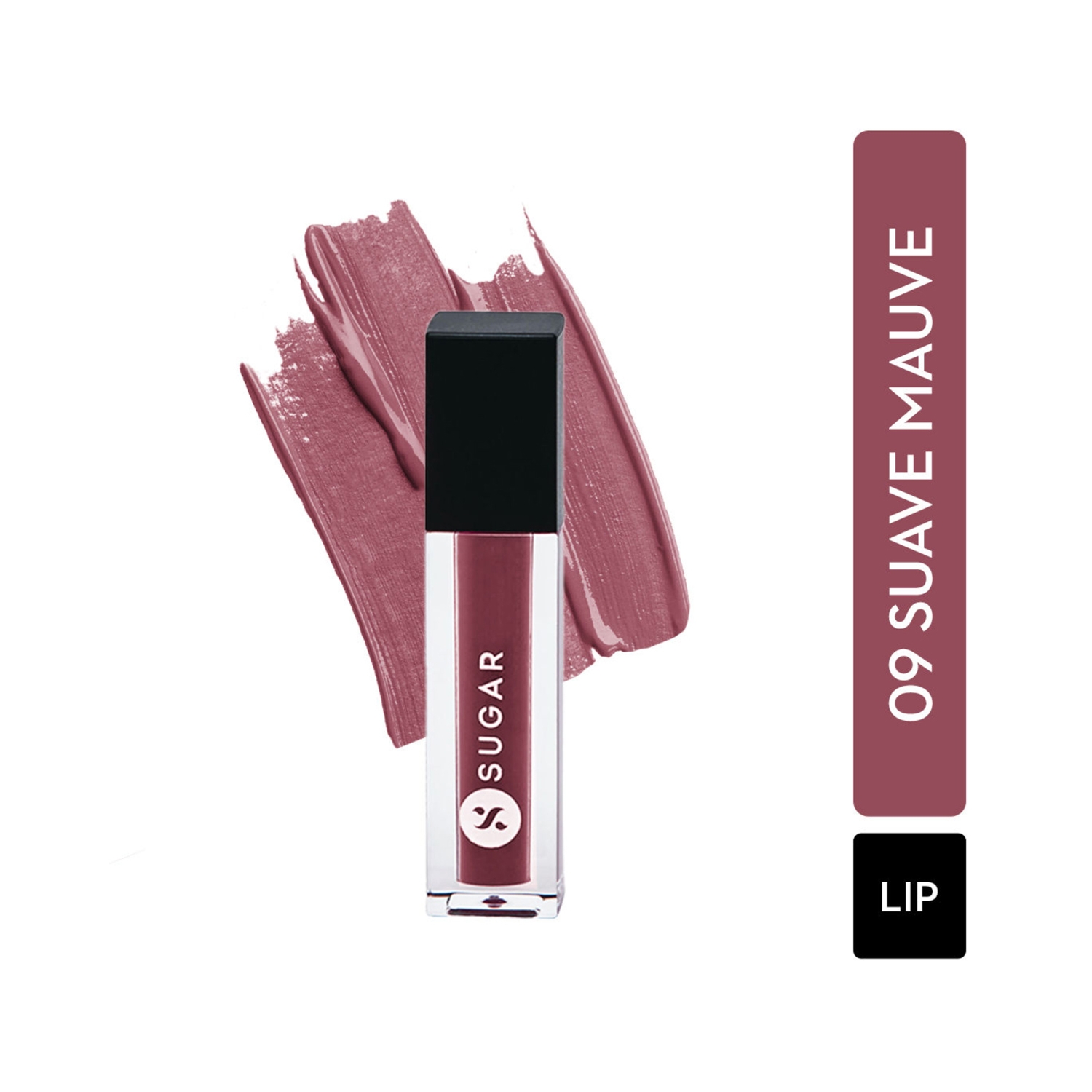 SUGAR Cosmetics | SUGAR Cosmetics Smudge Me Not Liquid Mini Lipstick - 09 Suave Mauve (1.1ml)