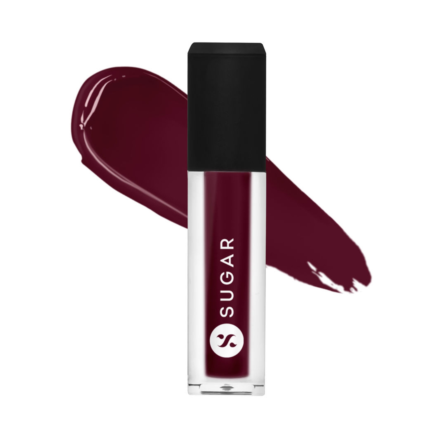 SUGAR Cosmetics | SUGAR Cosmetics Smudge Me Not Liquid Mini Lipstick - 25 Very Mulberry (1.1ml)