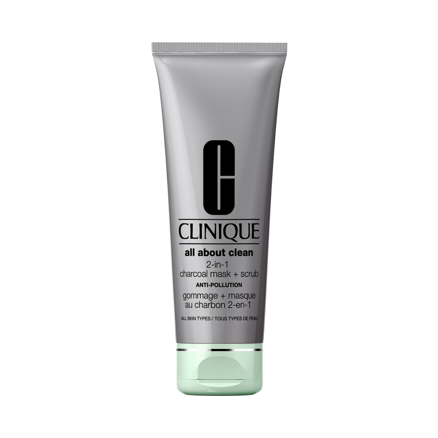 CLINIQUE | CLINIQUE All About Clean Anti-Pollution Charcoal Mask & Scrub (100ml)