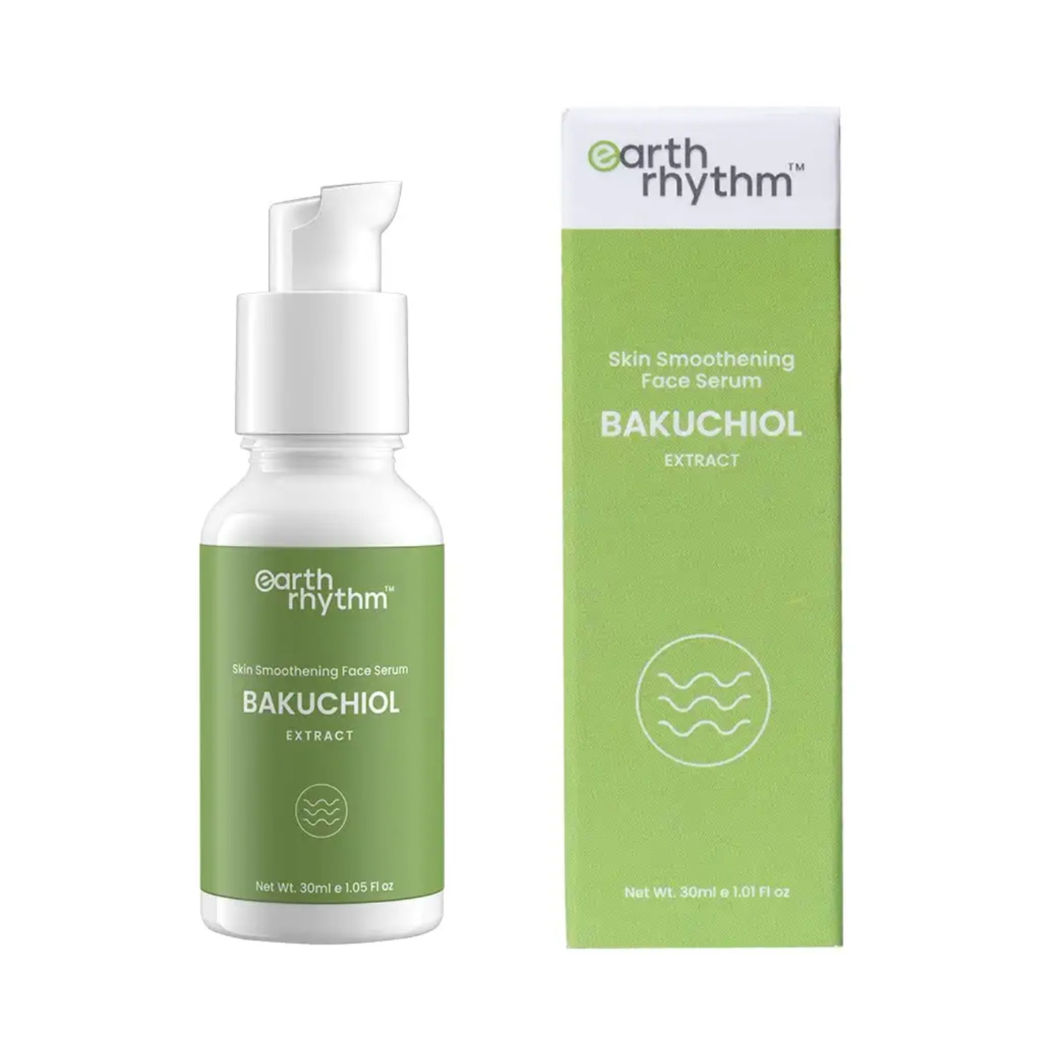 Earth Rhythm | Earth Rhythm Skin Smoothening Bakuchiol Extract Serum - ( 30ml)