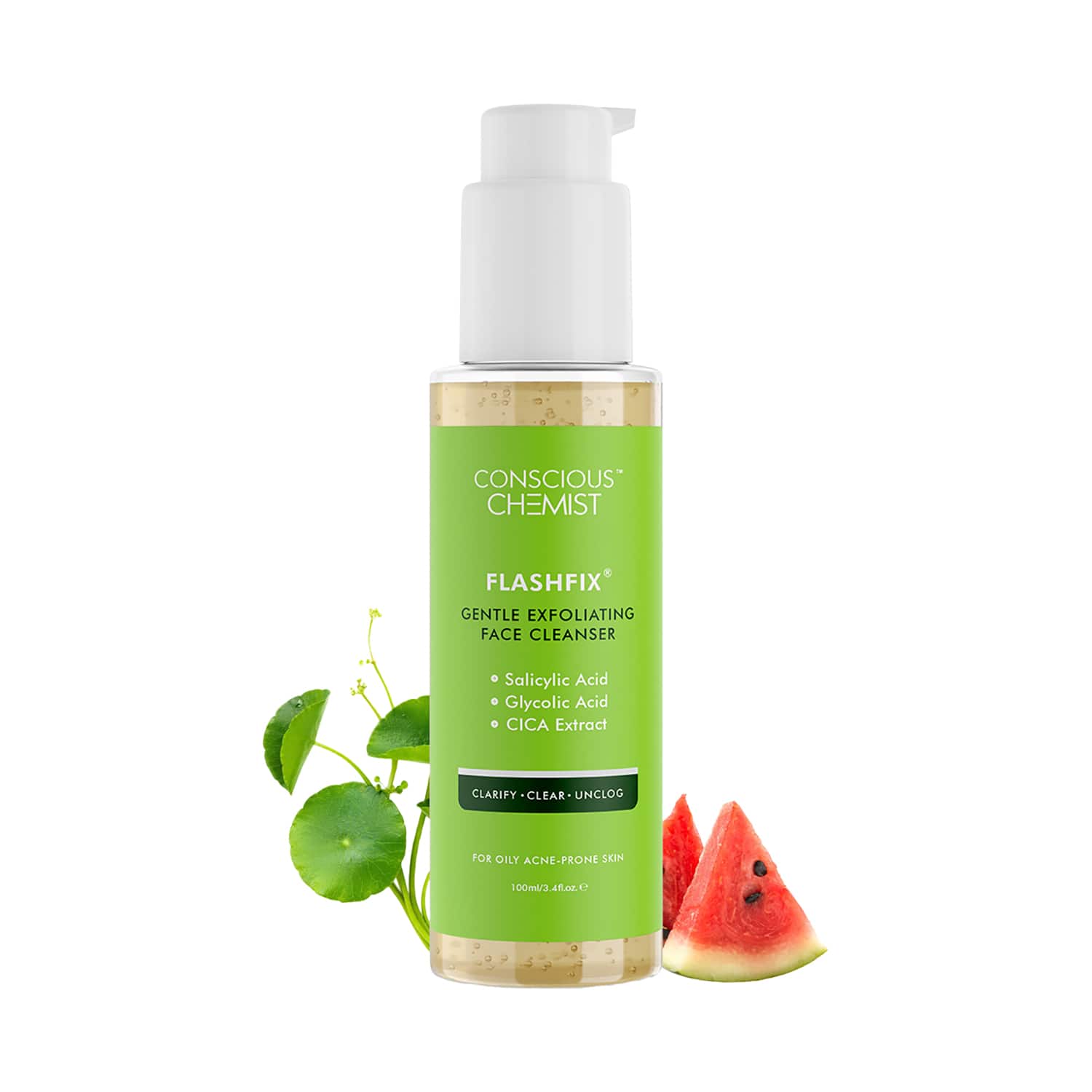 Conscious Chemist | Conscious Chemist Salicylic Acid Face Wash For Oily & Acne Prone Skin (100ml)