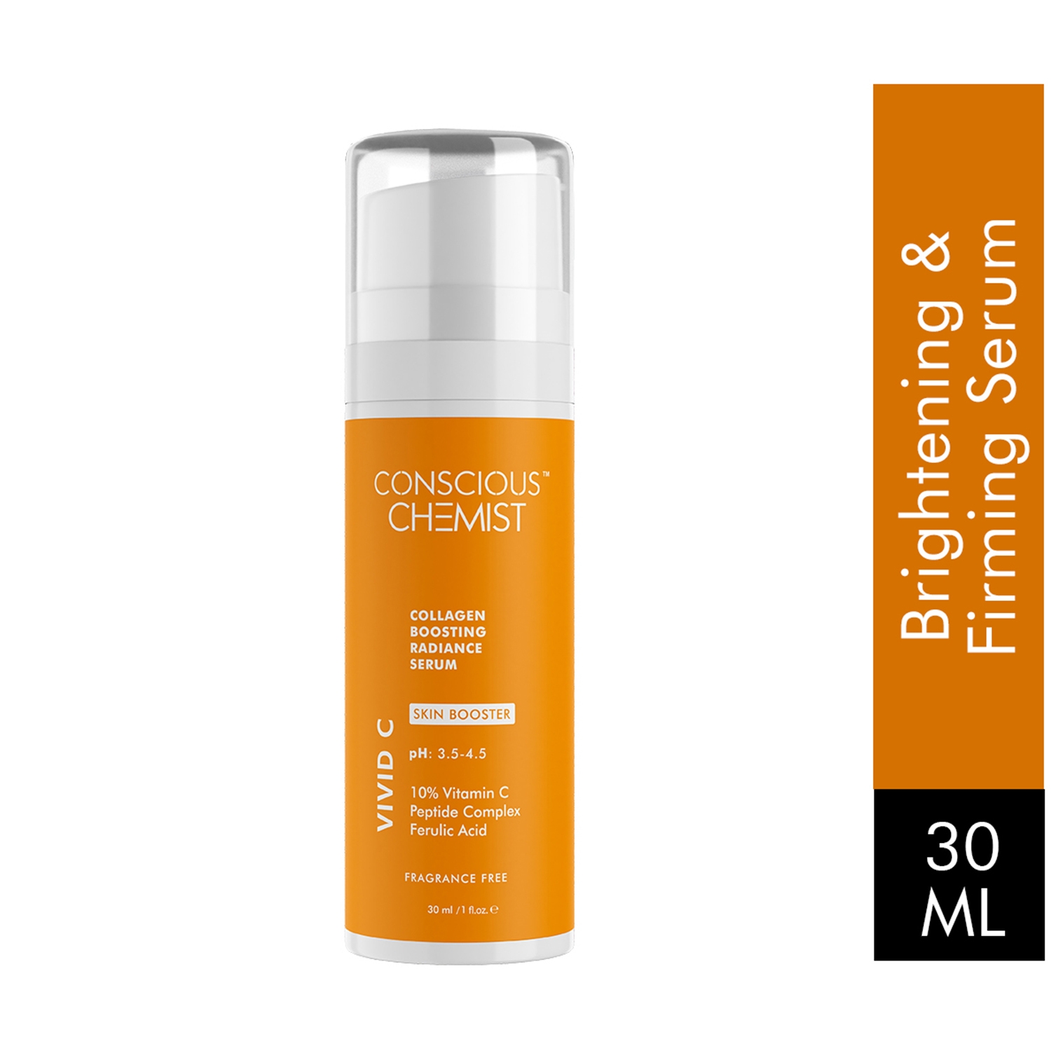 Conscious Chemist 10%Vitamin C Face Serum (Advanced) For Anti Aging Skin Repair, Dark Circles (30ml)