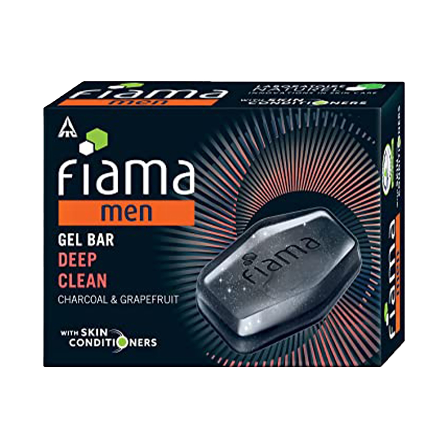 Fiama | Fiama Men Deep Clean Gel Bar With Skin Conditioners (125g)