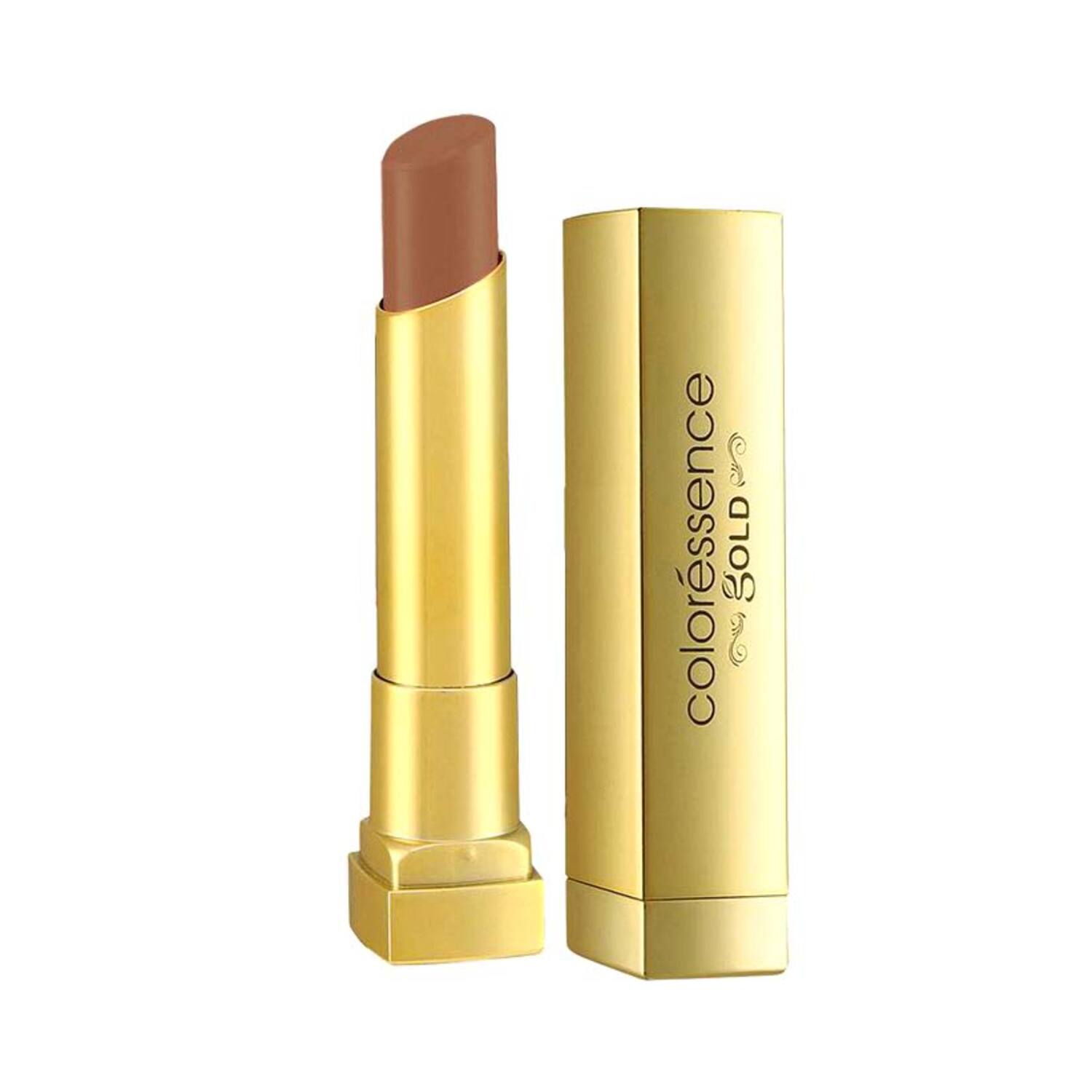 Coloressence Pure Matte Lipstick Velvet Soft Finish Long Long Stay Lip Color Salmon Nude 33g 