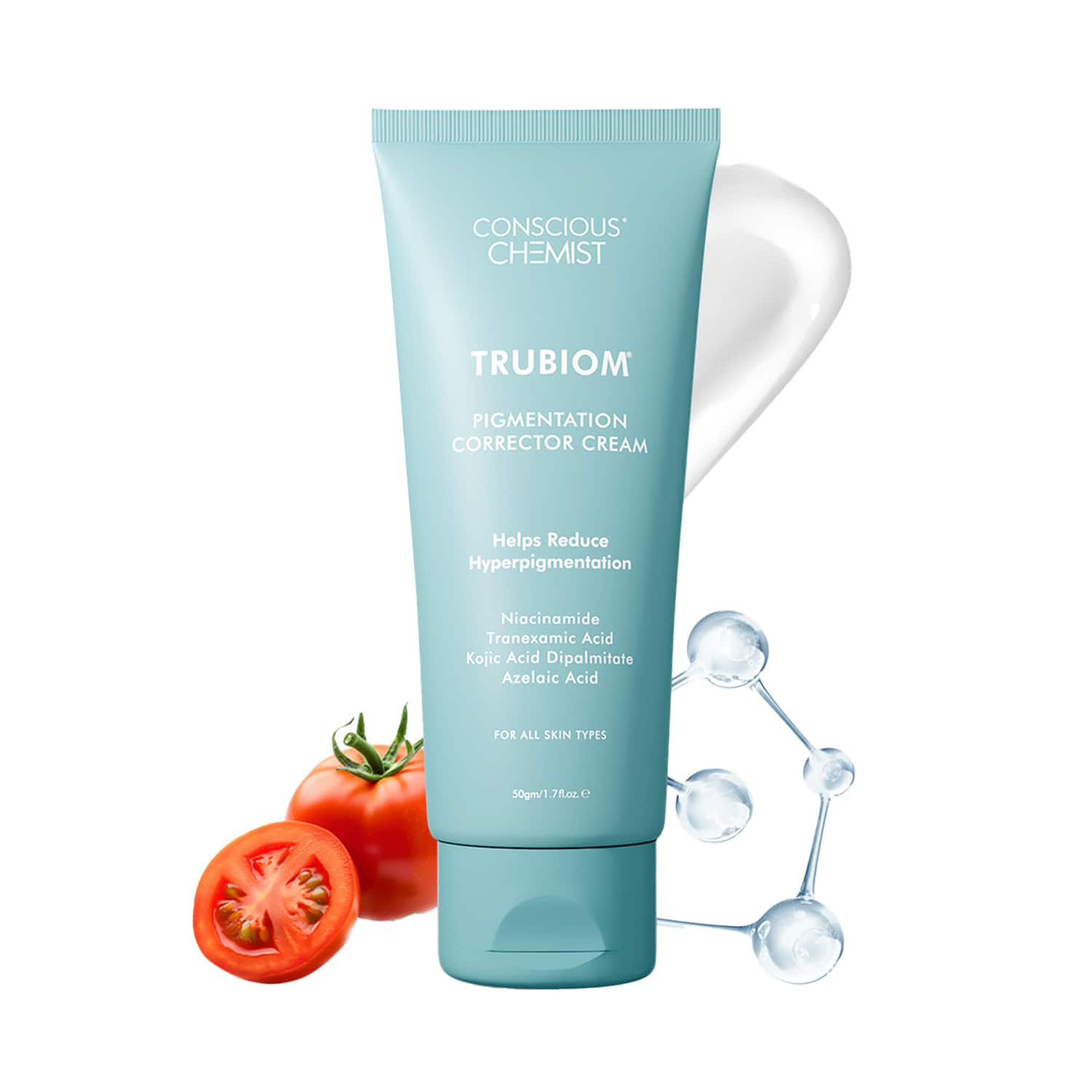 Conscious Chemist | Conscious Chemist Pigmentation Corrector Night Face Cream with Niacinamide & Tranexamic Acid (50g)