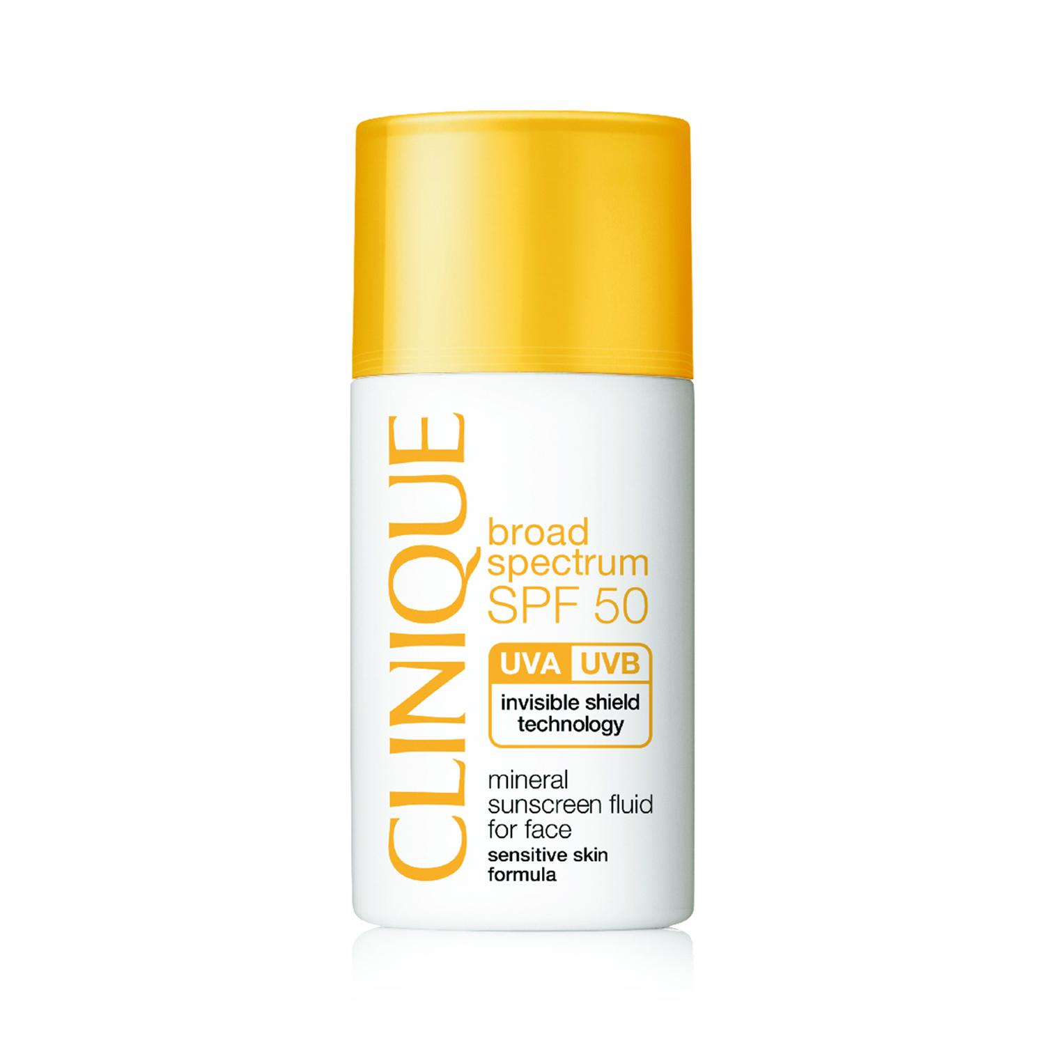 CLINIQUE | CLINIQUE SPF 50 UVA/UVB Mineral Sunscreen Fluid for Face (30ml)