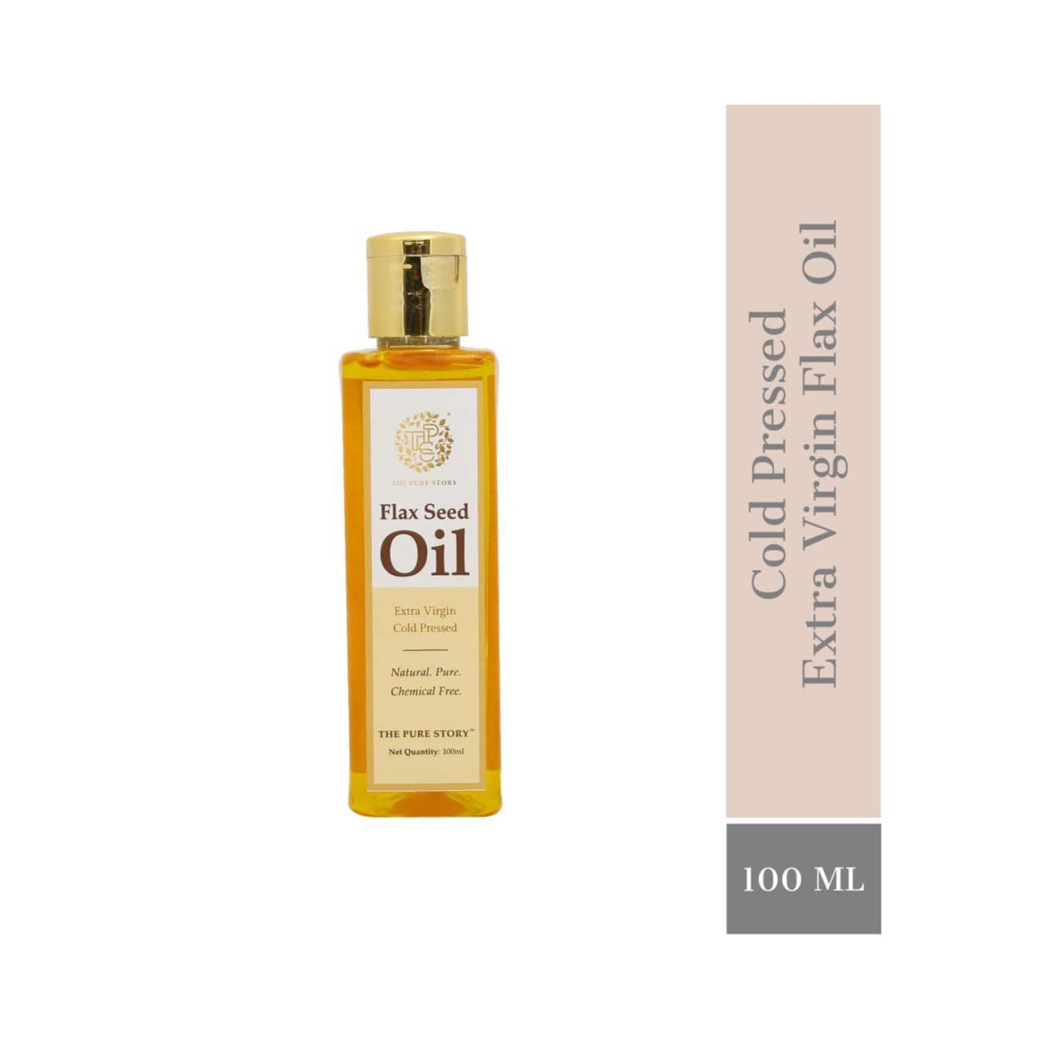 The Pure Story | The Pure Story flaxseed Oil (100ml)