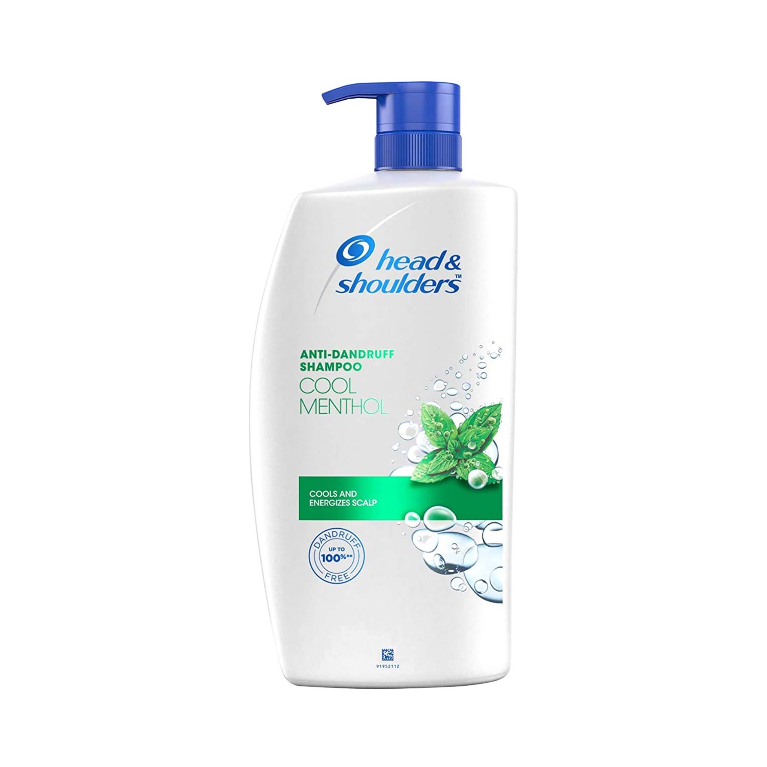 Head & Shoulders 2-In-1 Cool Menthol Anti Dandruff Shampoo + Conditioner (1000ml)
