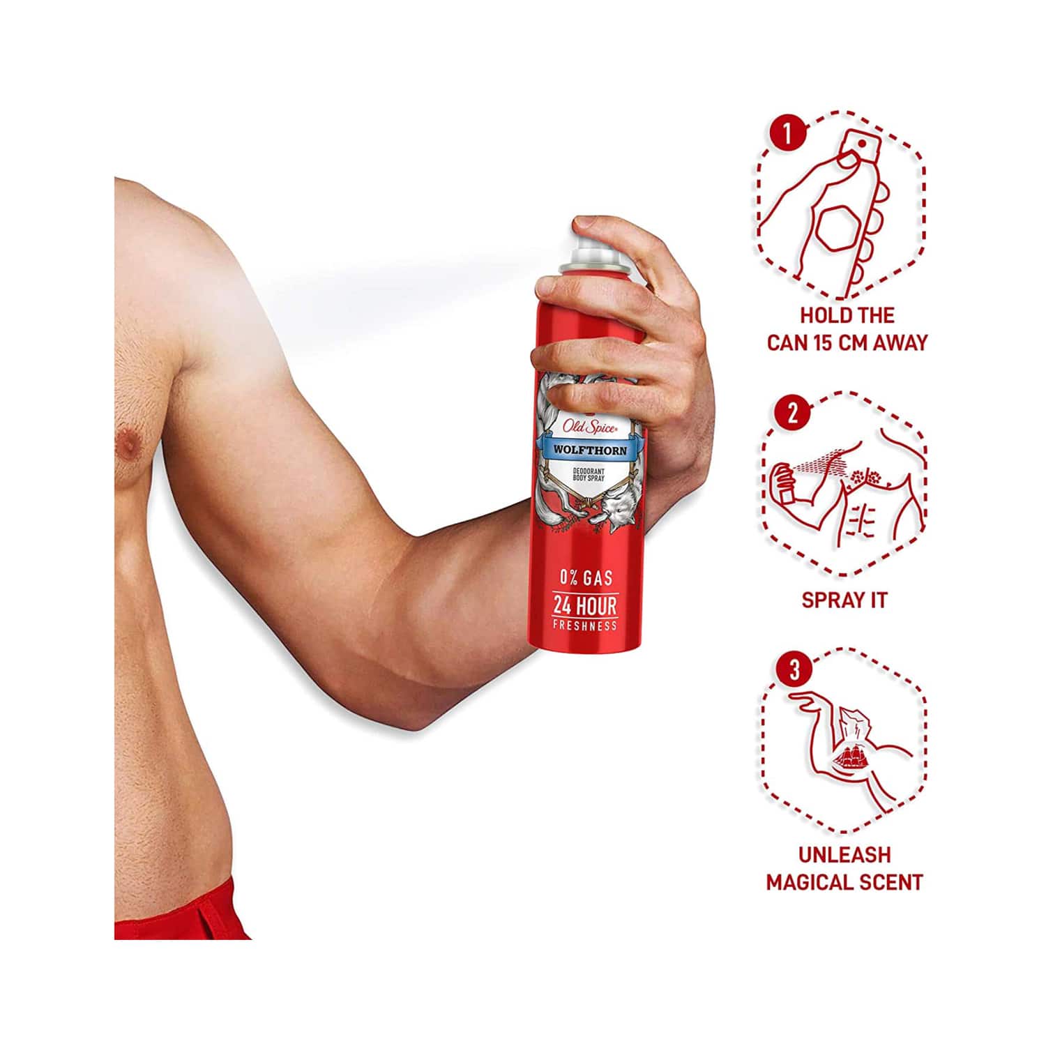 Old spice body best sale spray