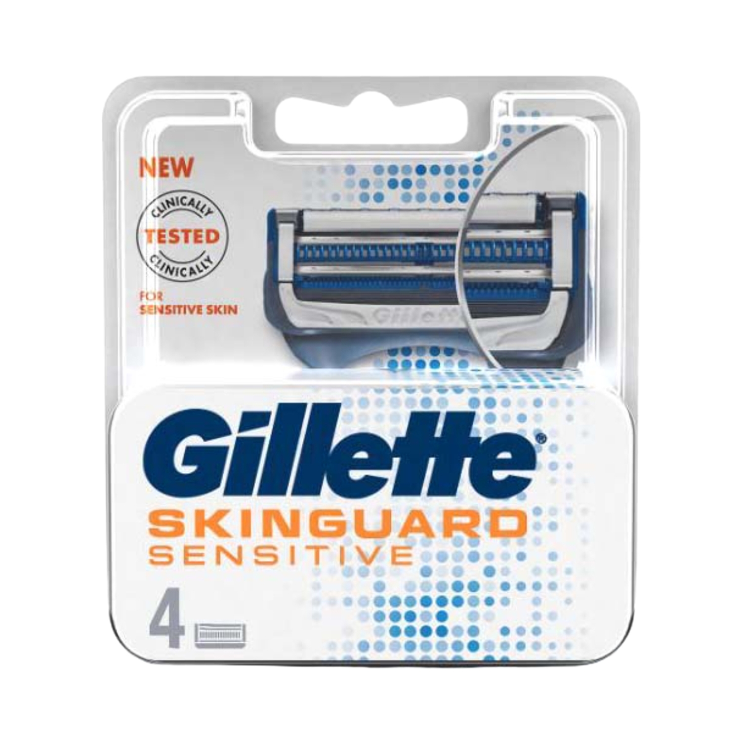 Gillette | Gillette Skinguard Manual Shaving Razor Blades (4Pcs)