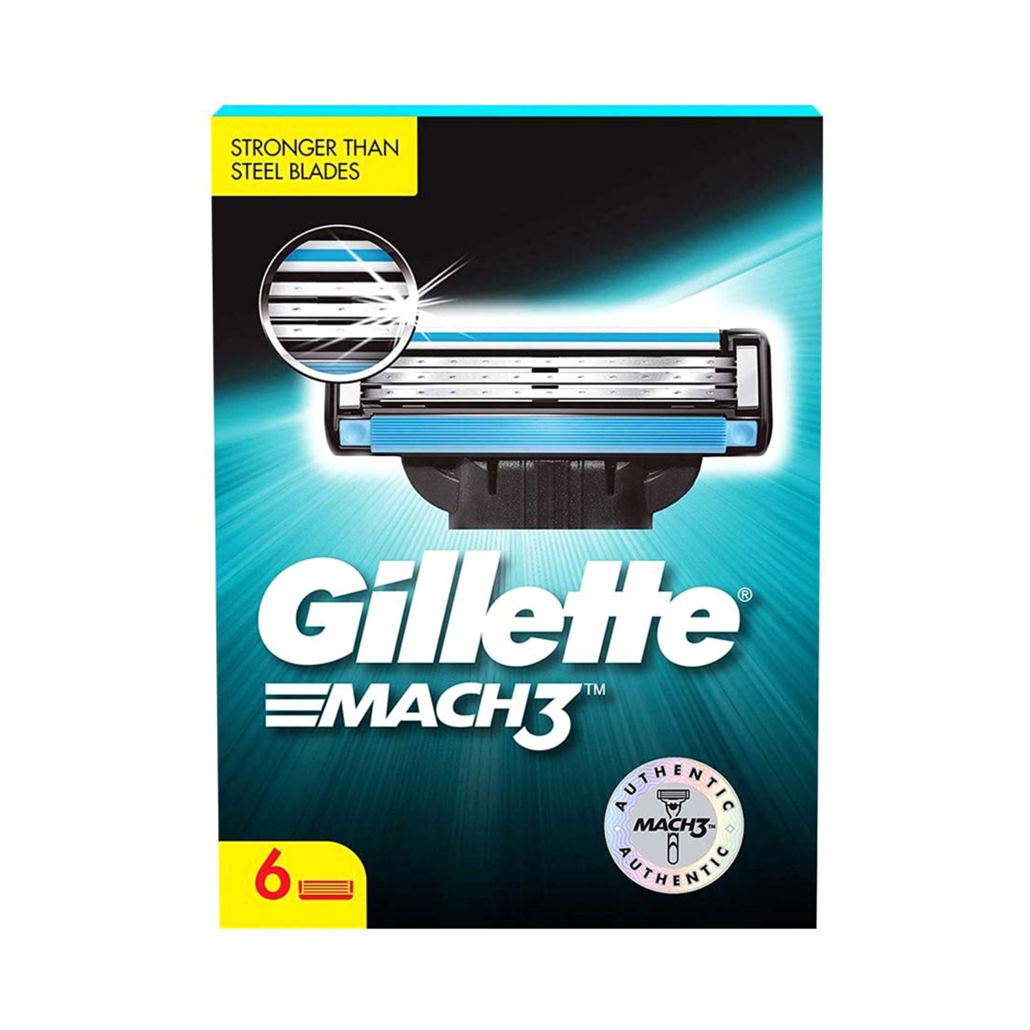 Gillette | Gillette Mach 3 Shaving Blades Cartridges (6Pcs)
