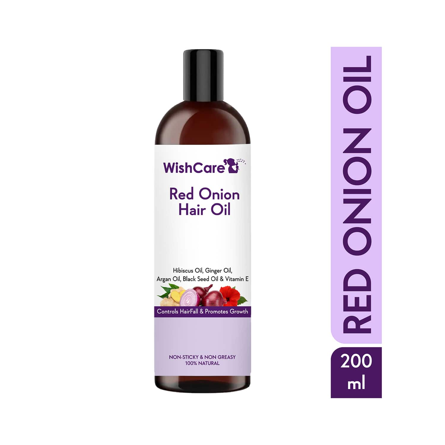 WishCare | WishCare Red Onion Hair Oil for Hair Growth (200ml)