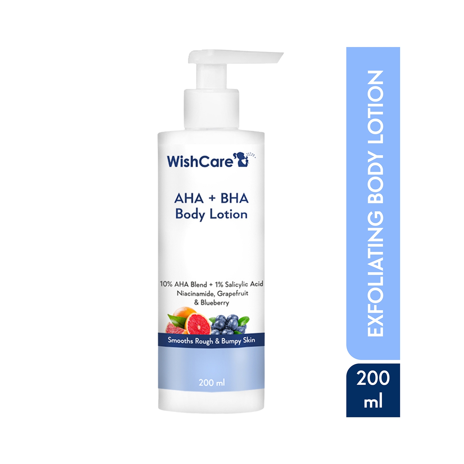 WishCare | Wishcare 10% AHA + 1% BHA Body Lotion With Niacinamide (200ml)