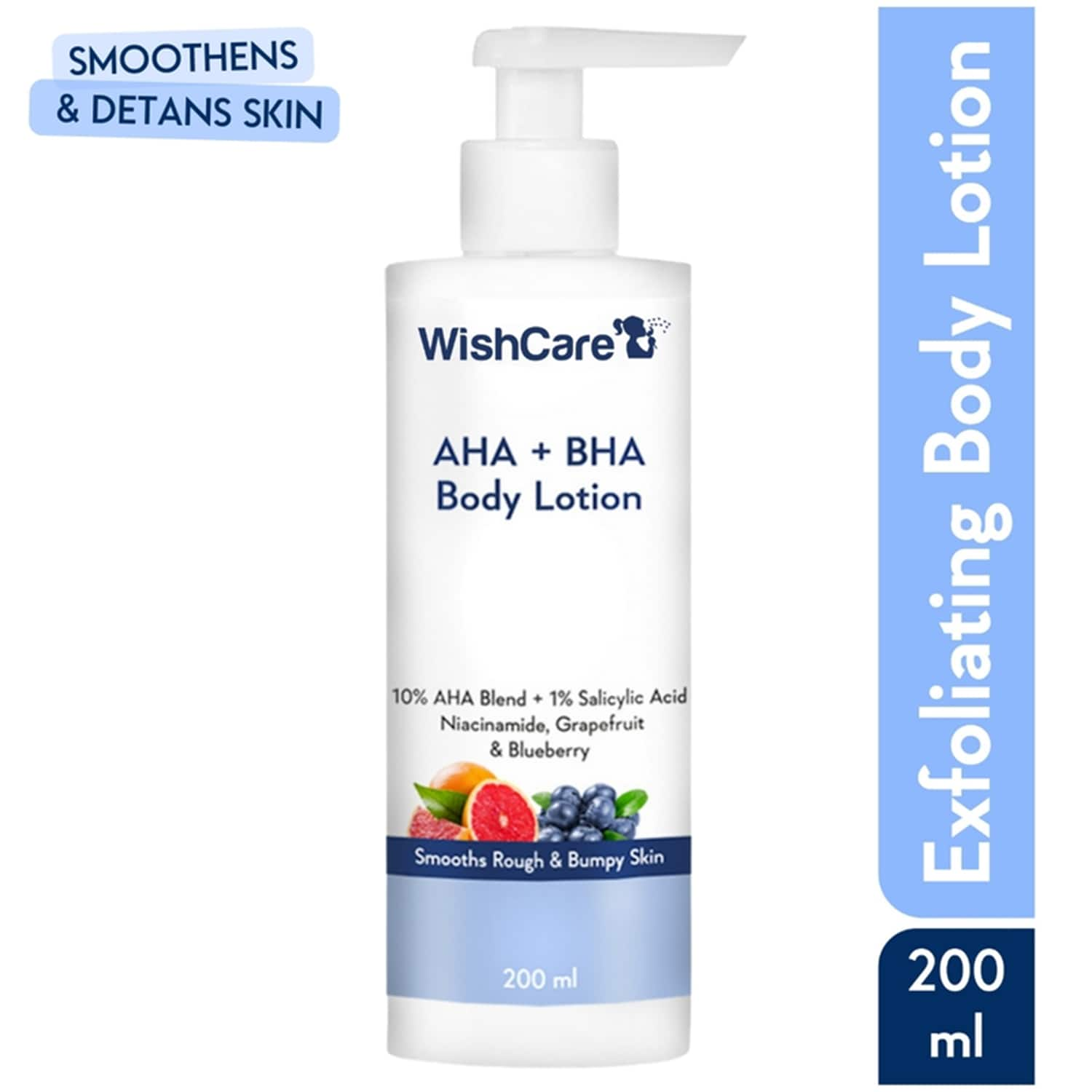 WishCare | WishCare 10% AHA + 1% BHA Body Lotion With Niacinamide (200ml)