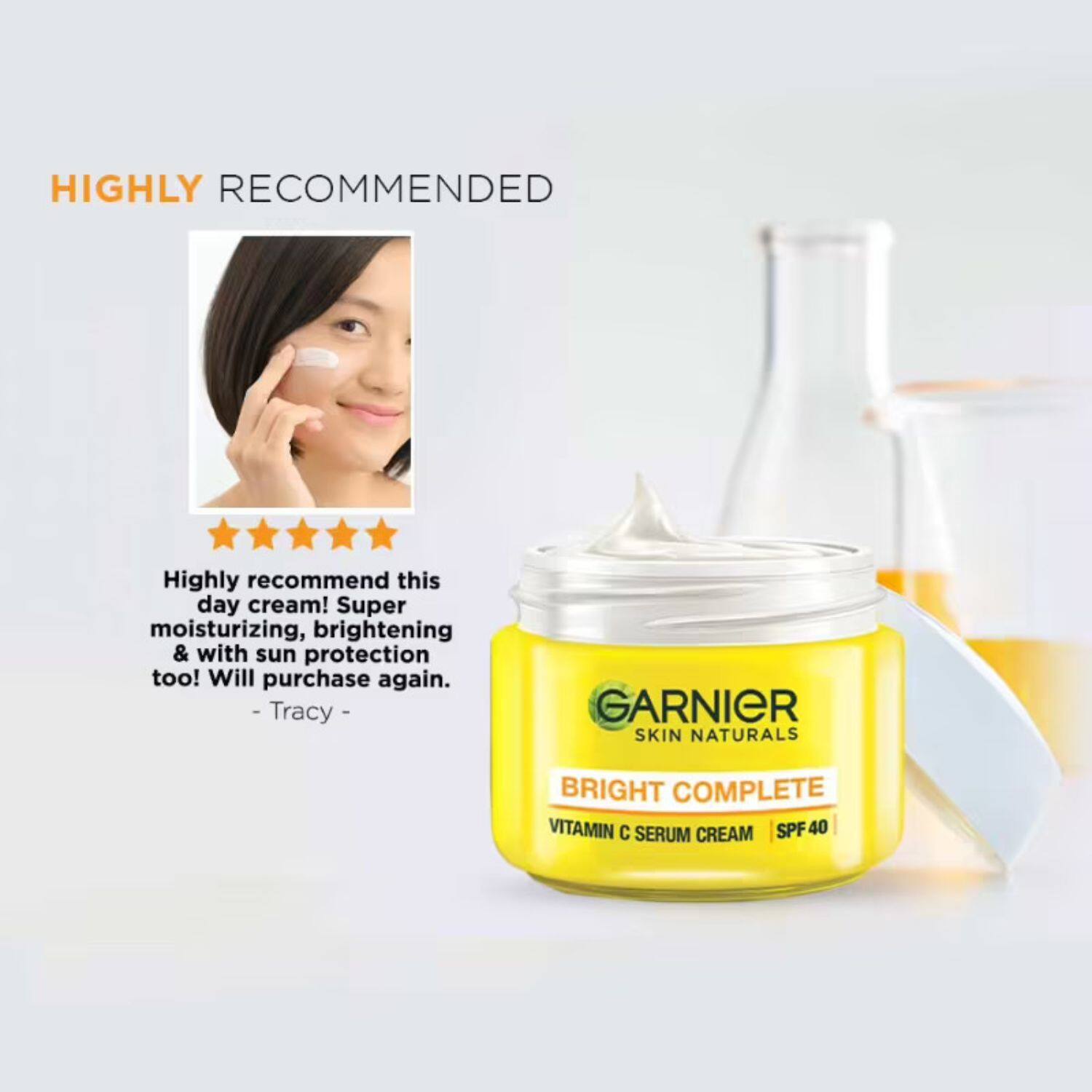 Garnier store cream price