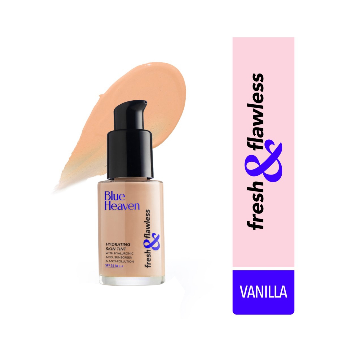 Blue Heaven Fresh & Flawless Hydrating Skin Tint SPF 25 - Vanilla (28ml)