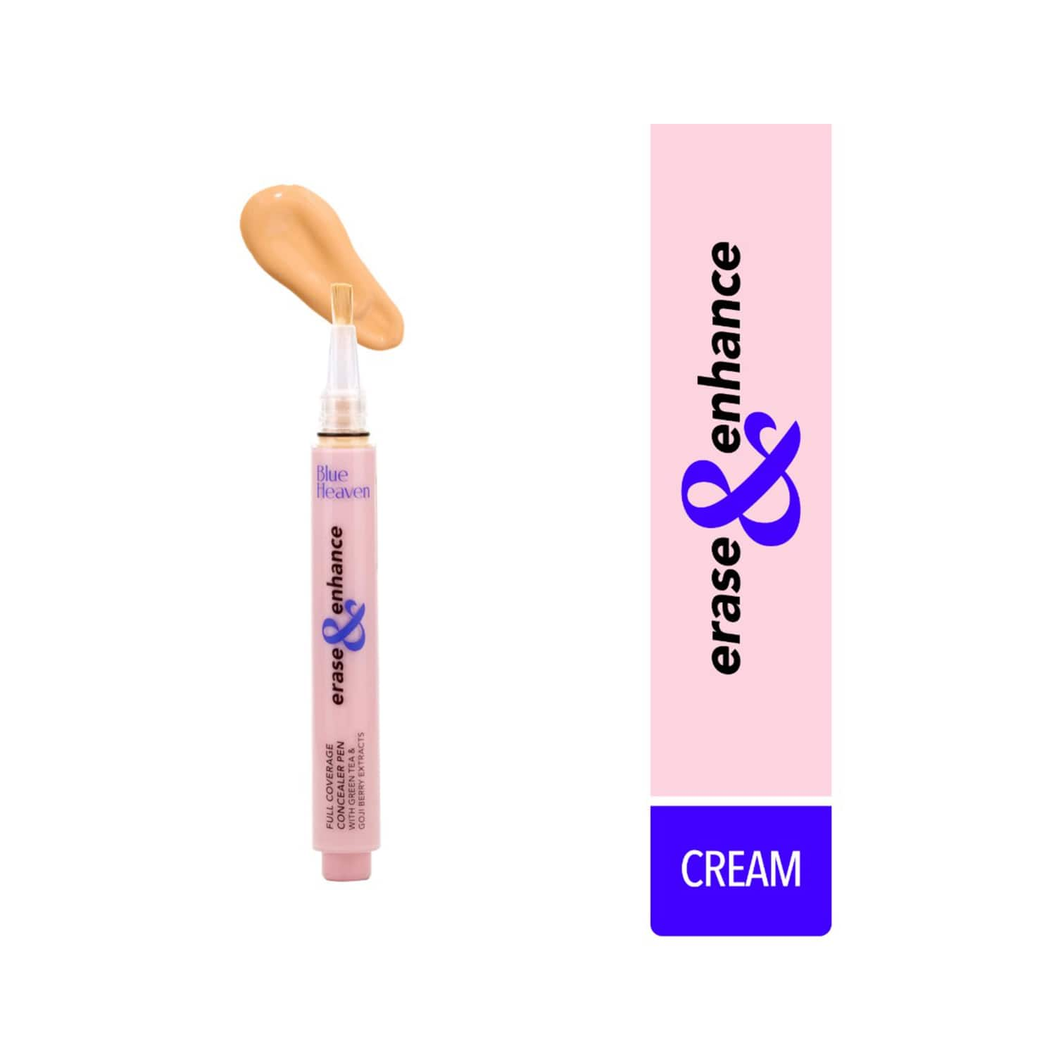 Blue Heaven | Blue Heaven Erase & Enhance Full Coverage Concealer Pen - Cream (2ml)