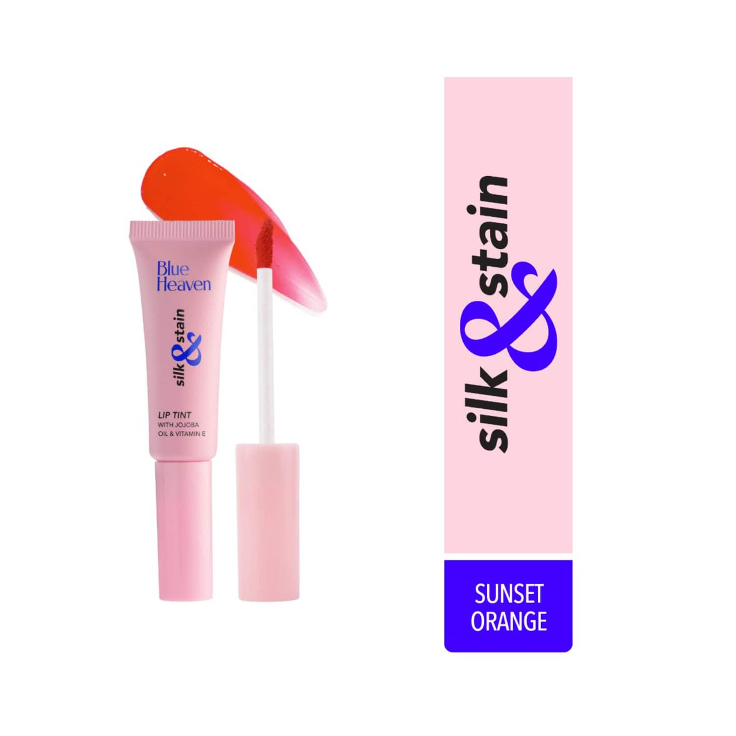 Blue Heaven | Blue Heaven Silk & Stain Lip Stain - Sunset Orange (8ml)