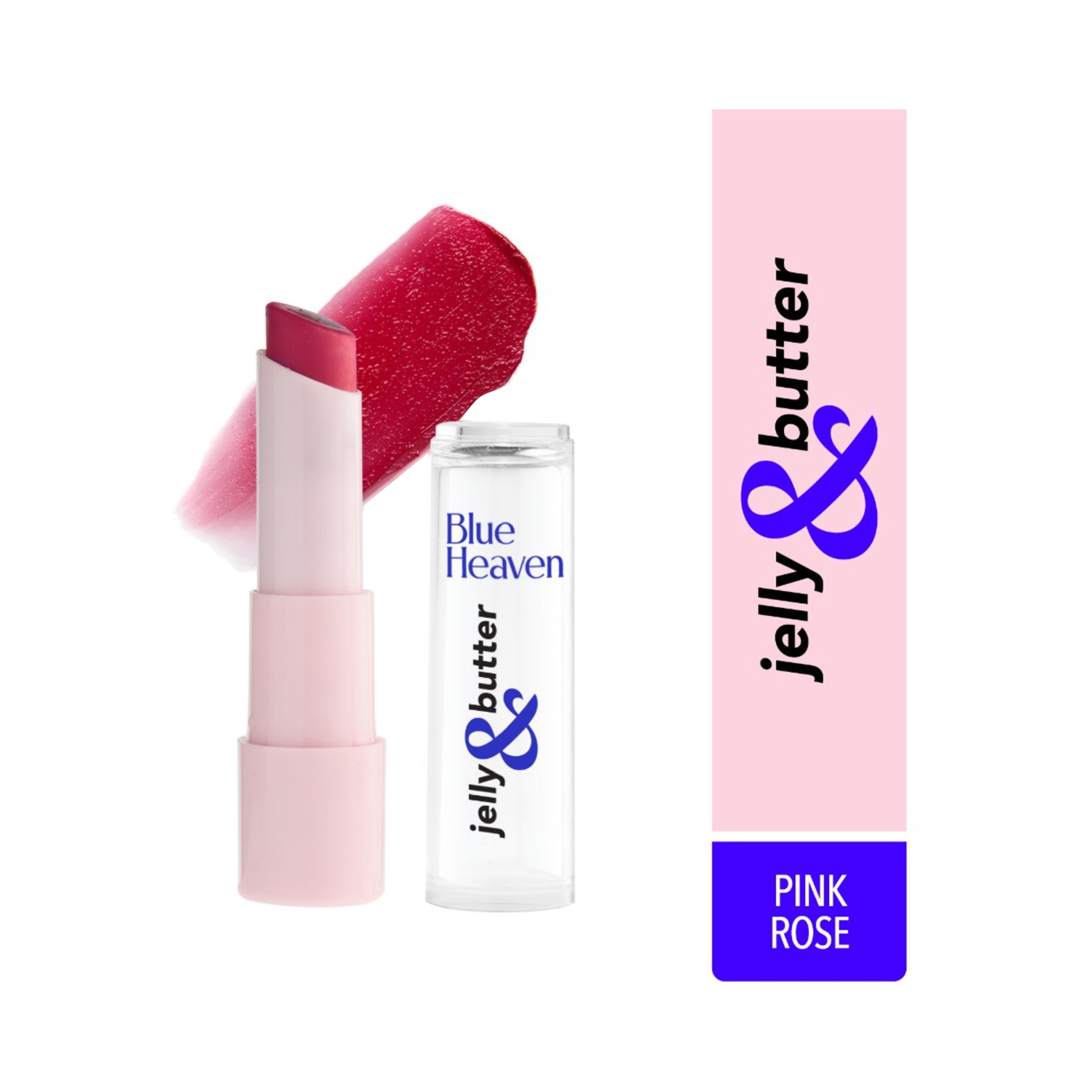 Blue Heaven | Blue Heaven Jelly & Butter Hydrating Lip Balm - Pink Rose (3g)