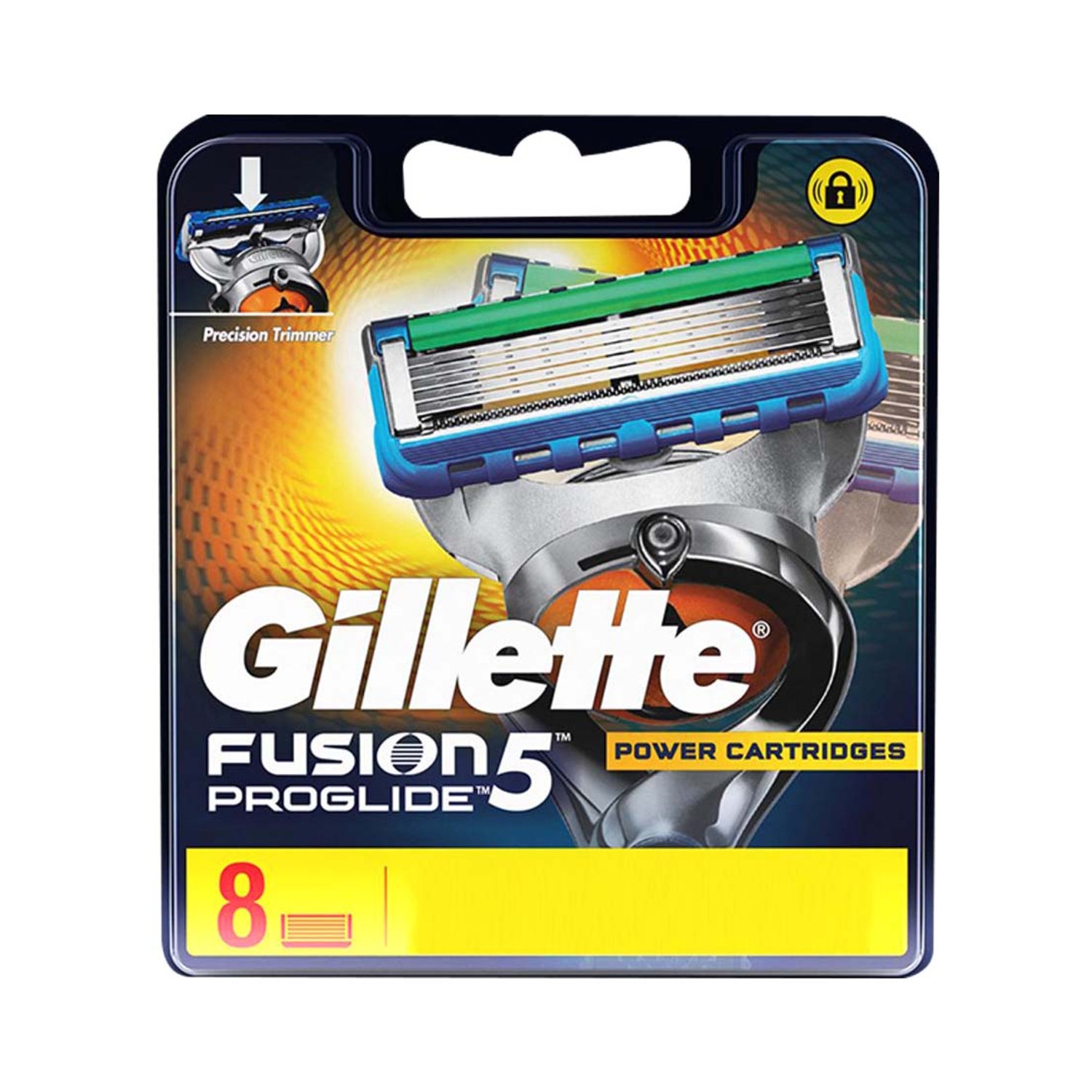 Gillette | Gillette Fusion Proglide Blades for Perfect Shave and Perfect Beard Shape (8Pcs)