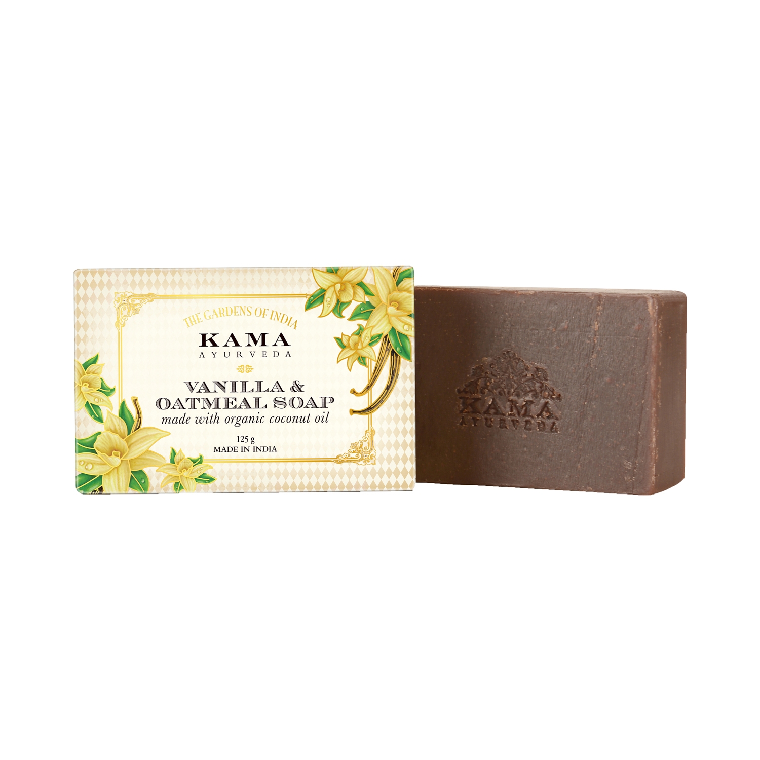 Kama Ayurveda Vanilla and Oatmeal Soap (125g)