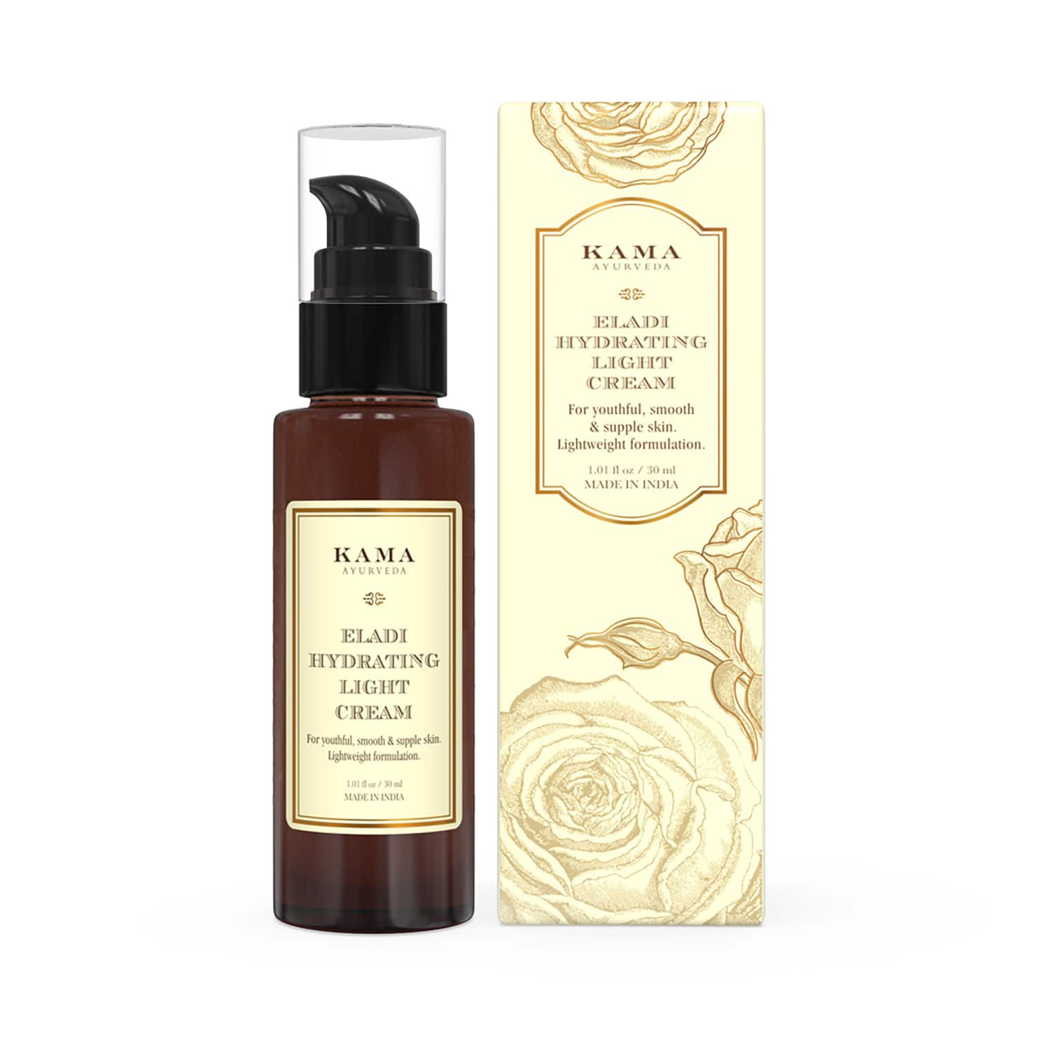 超人気の雑貨店 Hydrating Eladi Ayurveda Kama Buy Light Online (30ml) Cream 乳液・ミルク