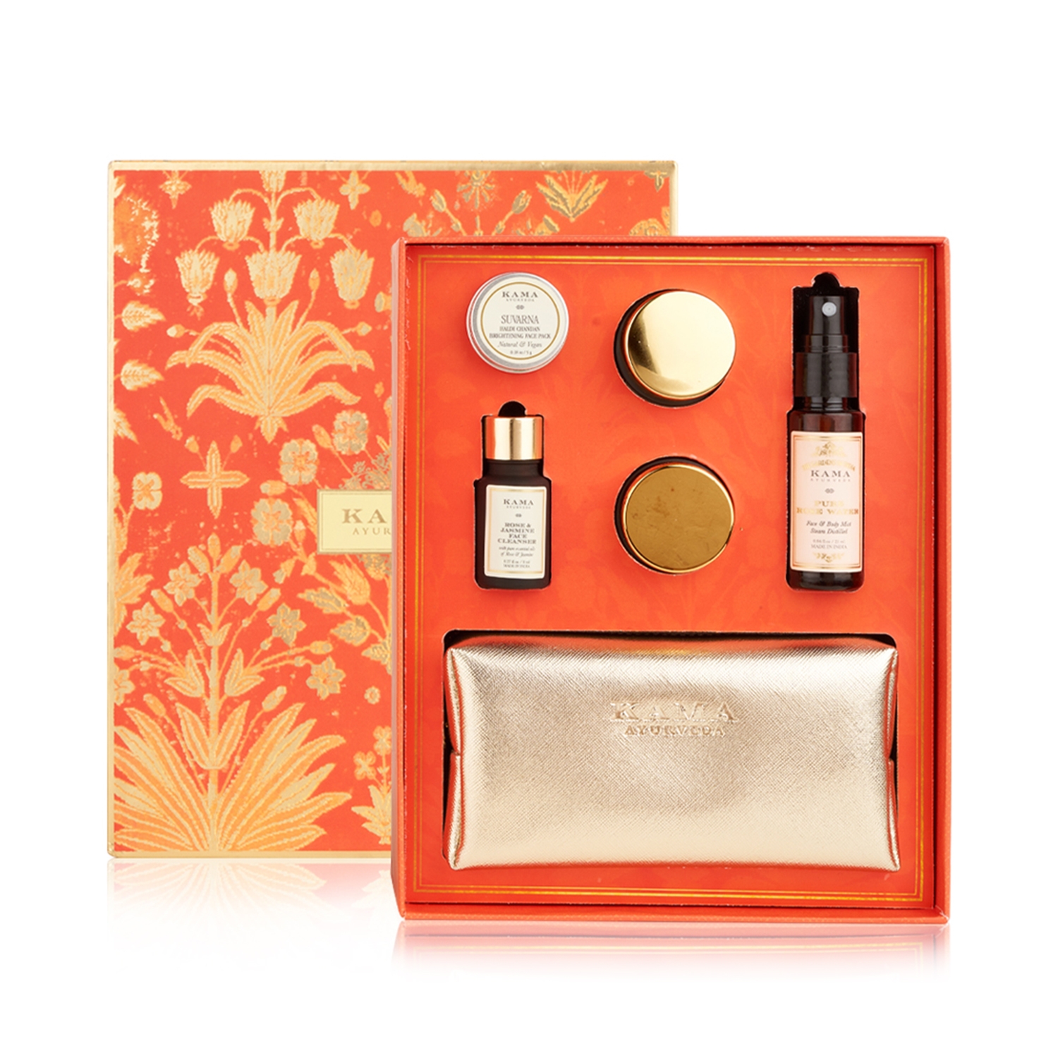 Kama Ayurveda | Kama Ayurveda Gold Glow Gift Box - (6 Pcs)