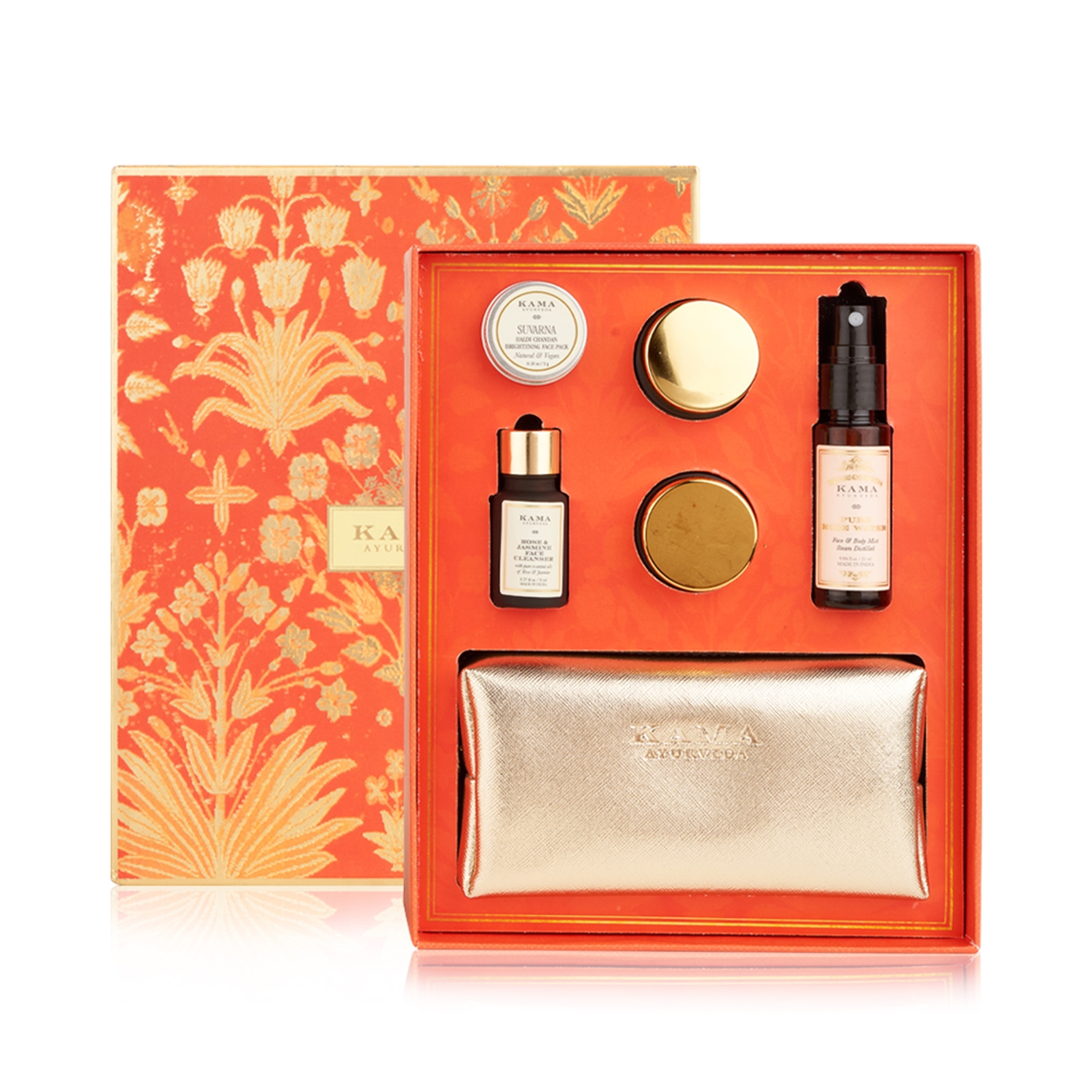 KAMA Ayurveda | KAMA Ayurveda Gold Glow Gift Box - (6 Pcs)