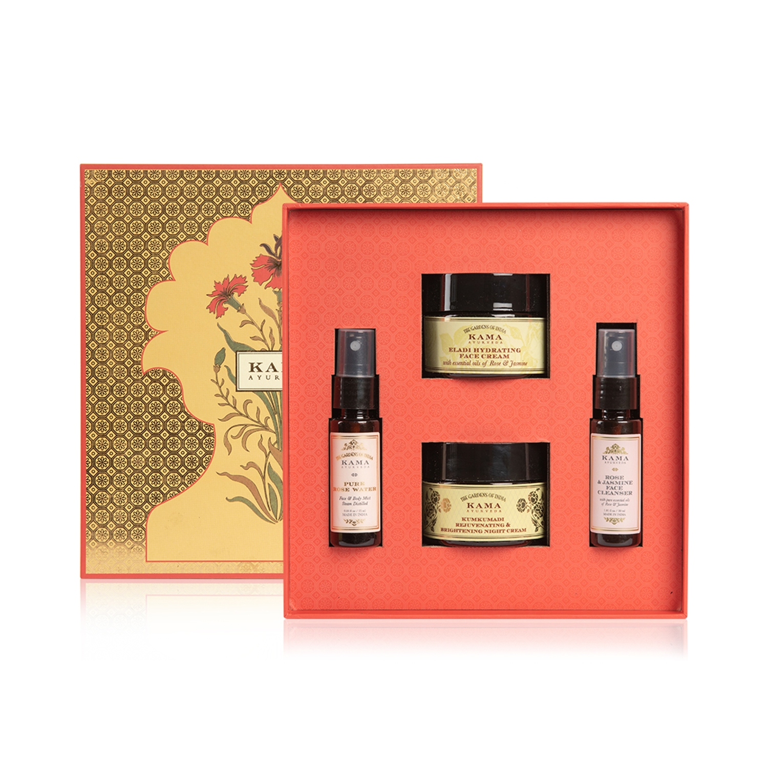 Kama Ayurveda | Kama Ayurveda Daily Skincare Ritual Gift Box - (4 Pcs)