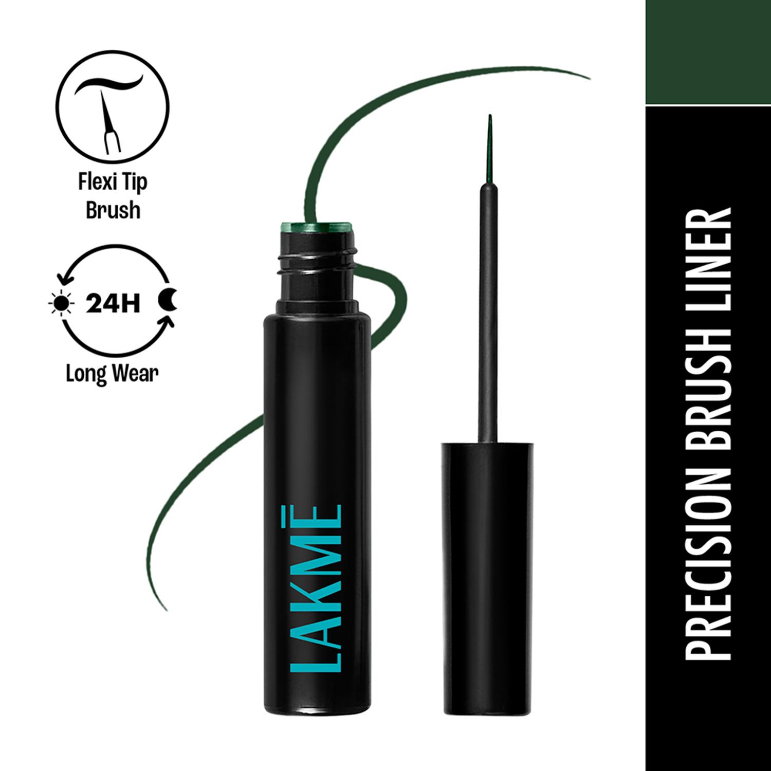 Lakme | Lakme 9 to 5 Eyeconic Liquid Eyeliner Matte Finish Waterproof Smudgeproof 24 Hrs Green (4.5 ml)