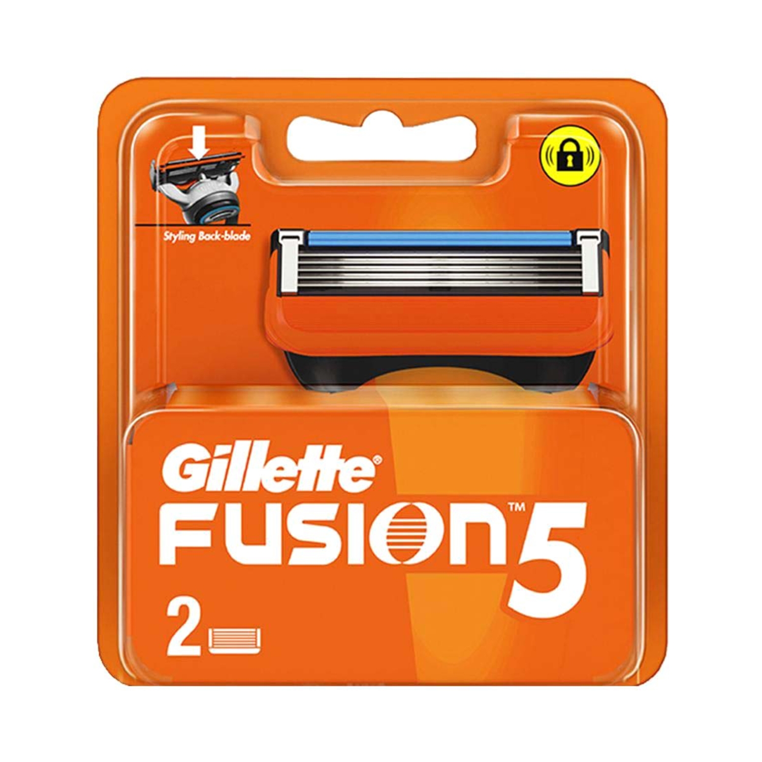 Gillette | Gillette Fusion Manual Blades for Perfect Shave and Perfect Beard Shape (2Pcs)