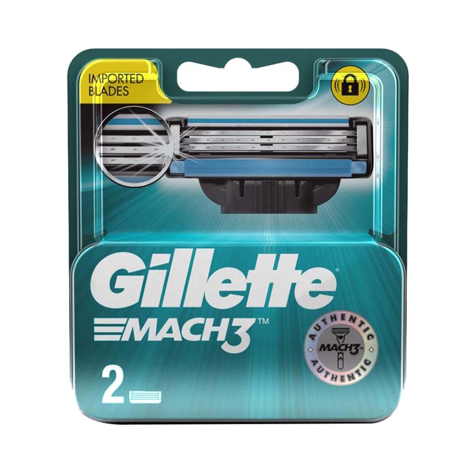 Gillette | Gillette Mach 3 Manual Shaving Razor Blades Cartridge (2Pcs)