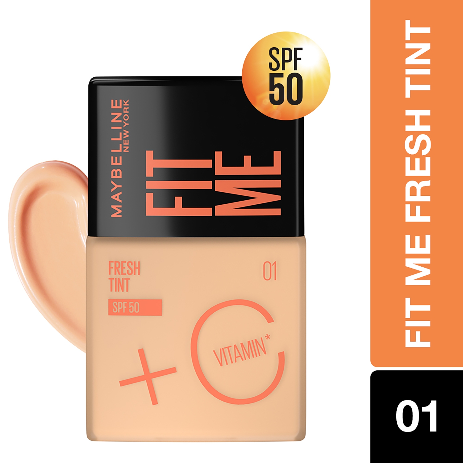 Maybelline New York | Maybelline New York Fit Me Fresh Tint With SPF 50 & Vitamin C - 01 Shade (30ml)