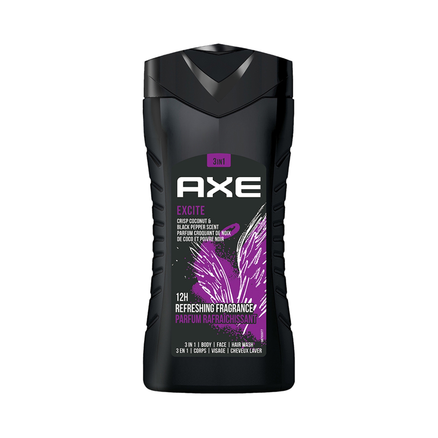 AXE | AXE 3-In-1 Excite Body Face & Hair Wash (250ml)