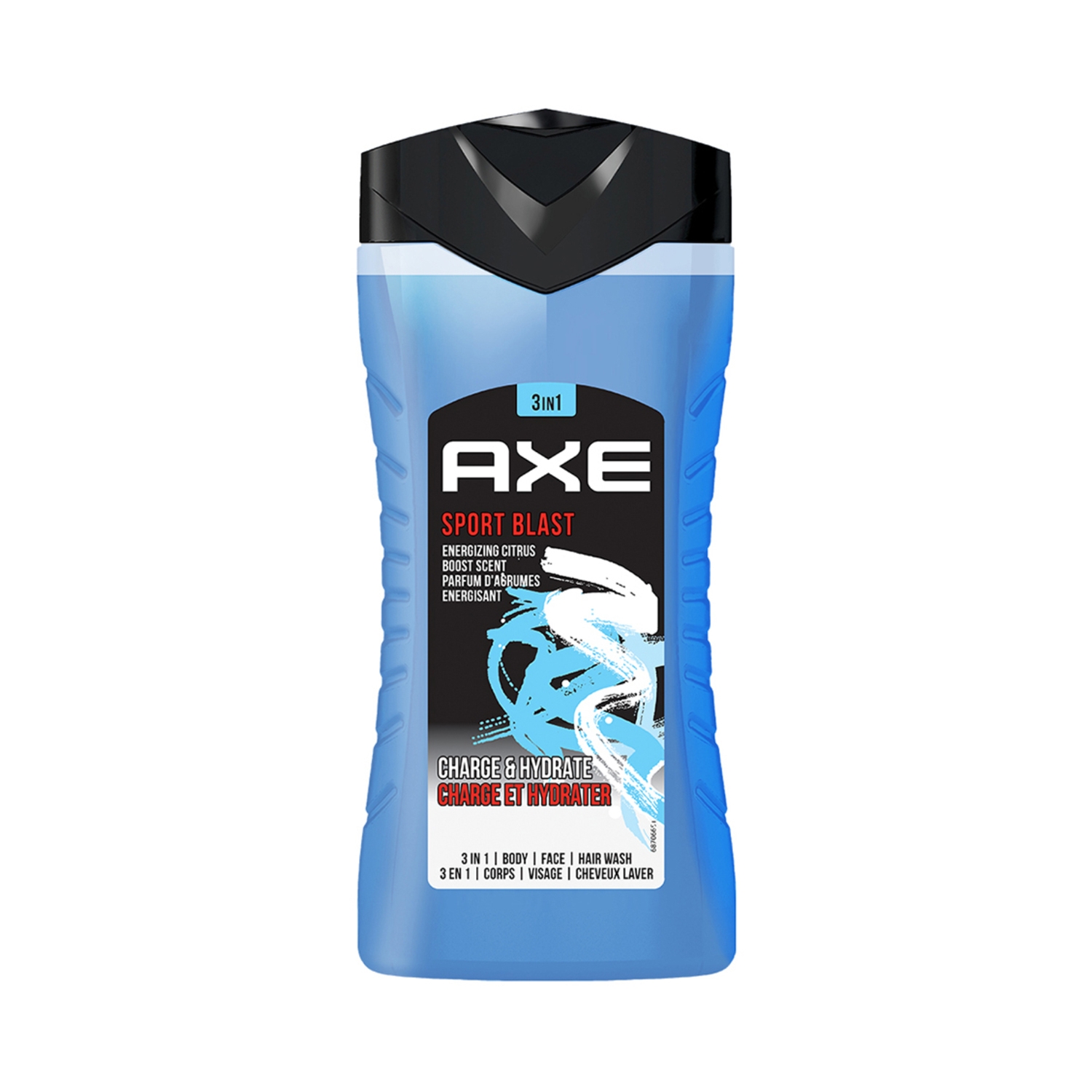 AXE | AXE 3-In-1 Sports Blast Body Face & Hair Wash (250ml)