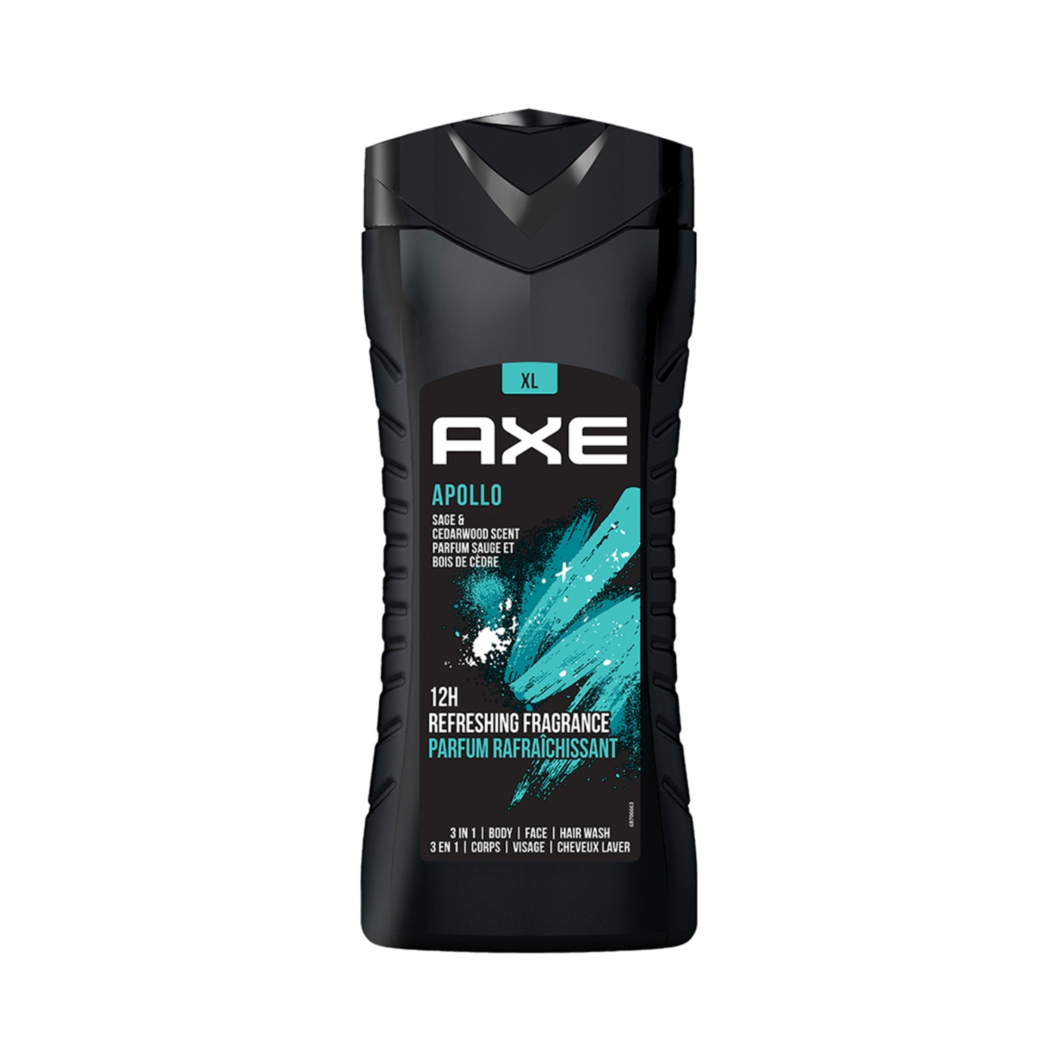 AXE | AXE 3-In-1 Apollo Body Face & Hair Wash (400ml)