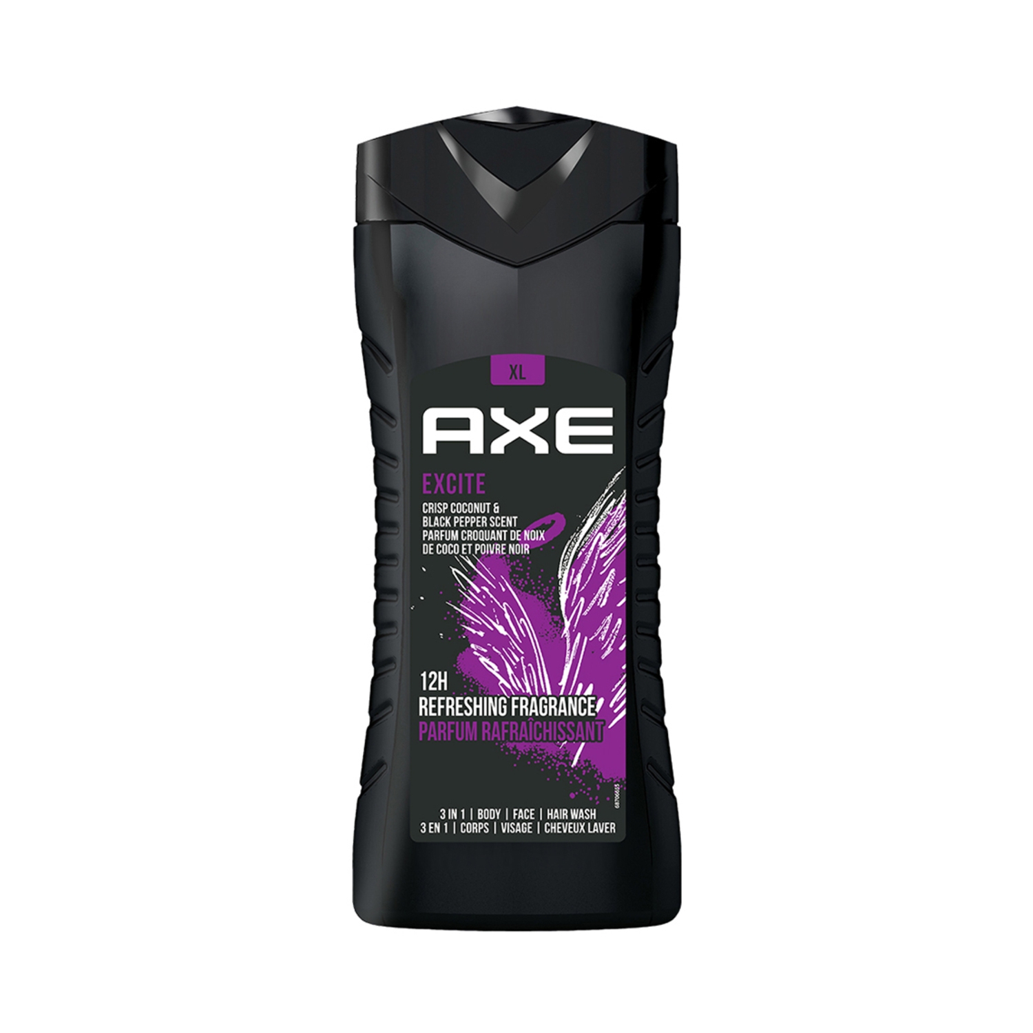 AXE | AXE 3-In-1 Excite Body Face & Hair Wash (400ml)