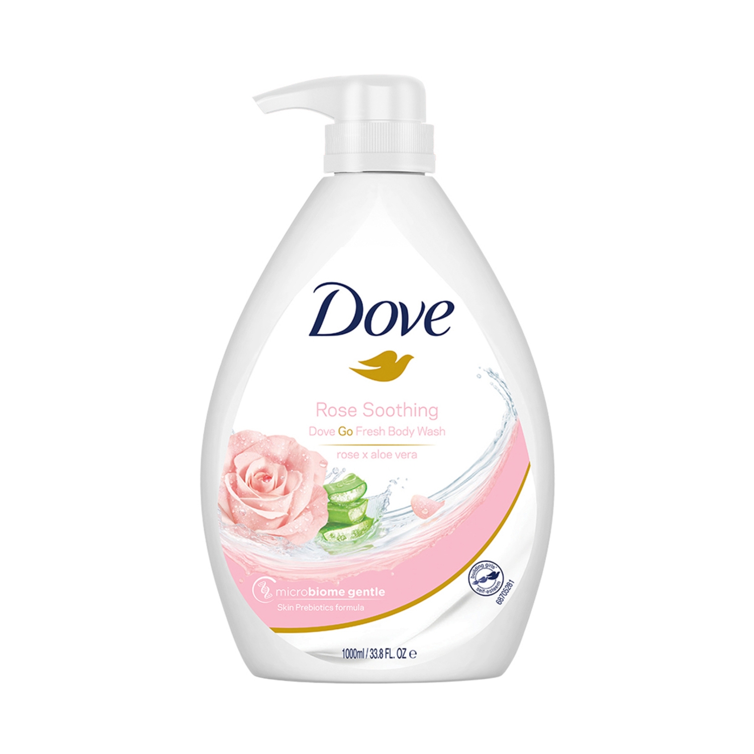 Dove | Dove Soothing Rose & Aloe Vera Body Wash (1000ml)