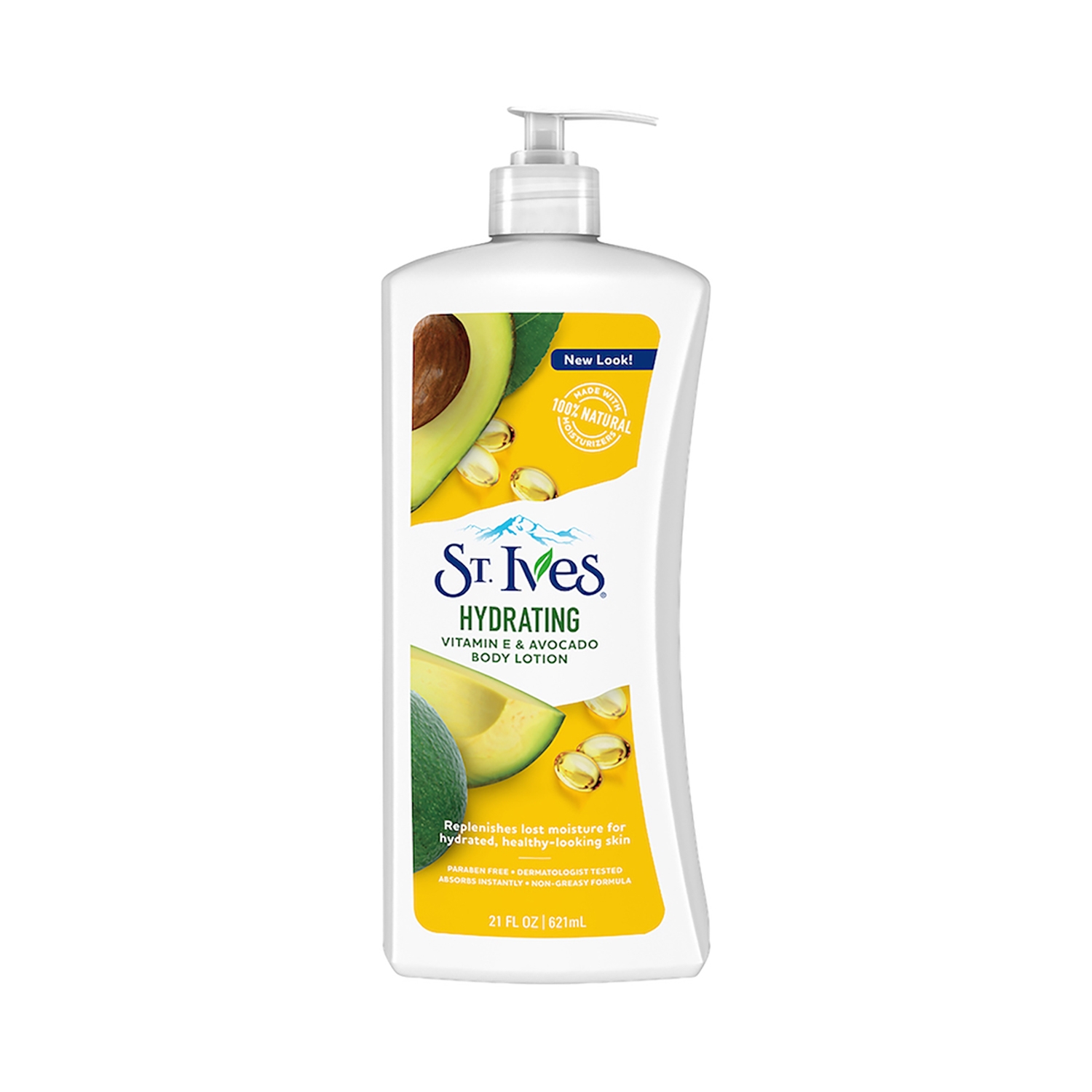 St. Ives Hydrating Vitamin E & Avocado Body Lotion (621ml)