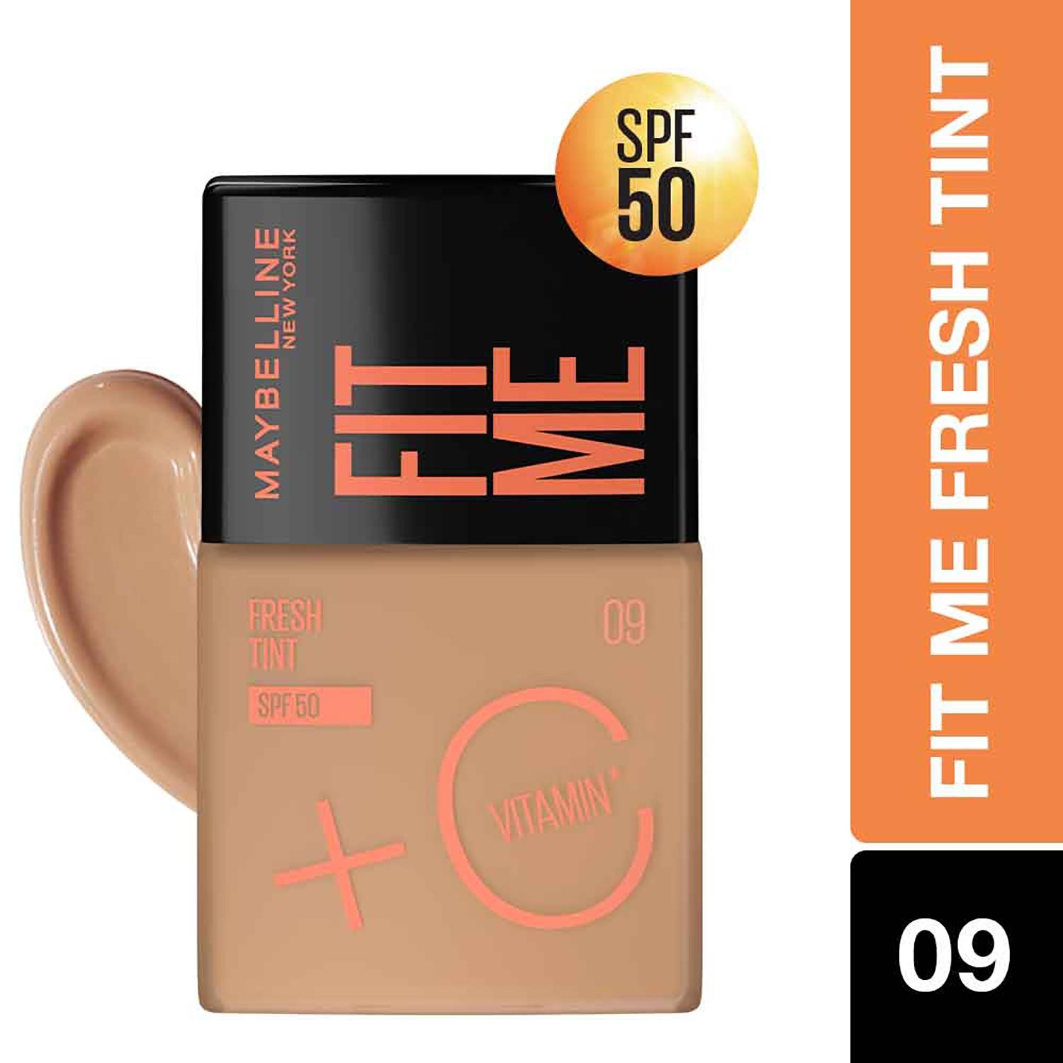Maybelline New York | Maybelline New York Fit Me Fresh Tint With SPF 50 & Vitamin C - 09 Shade (30ml)