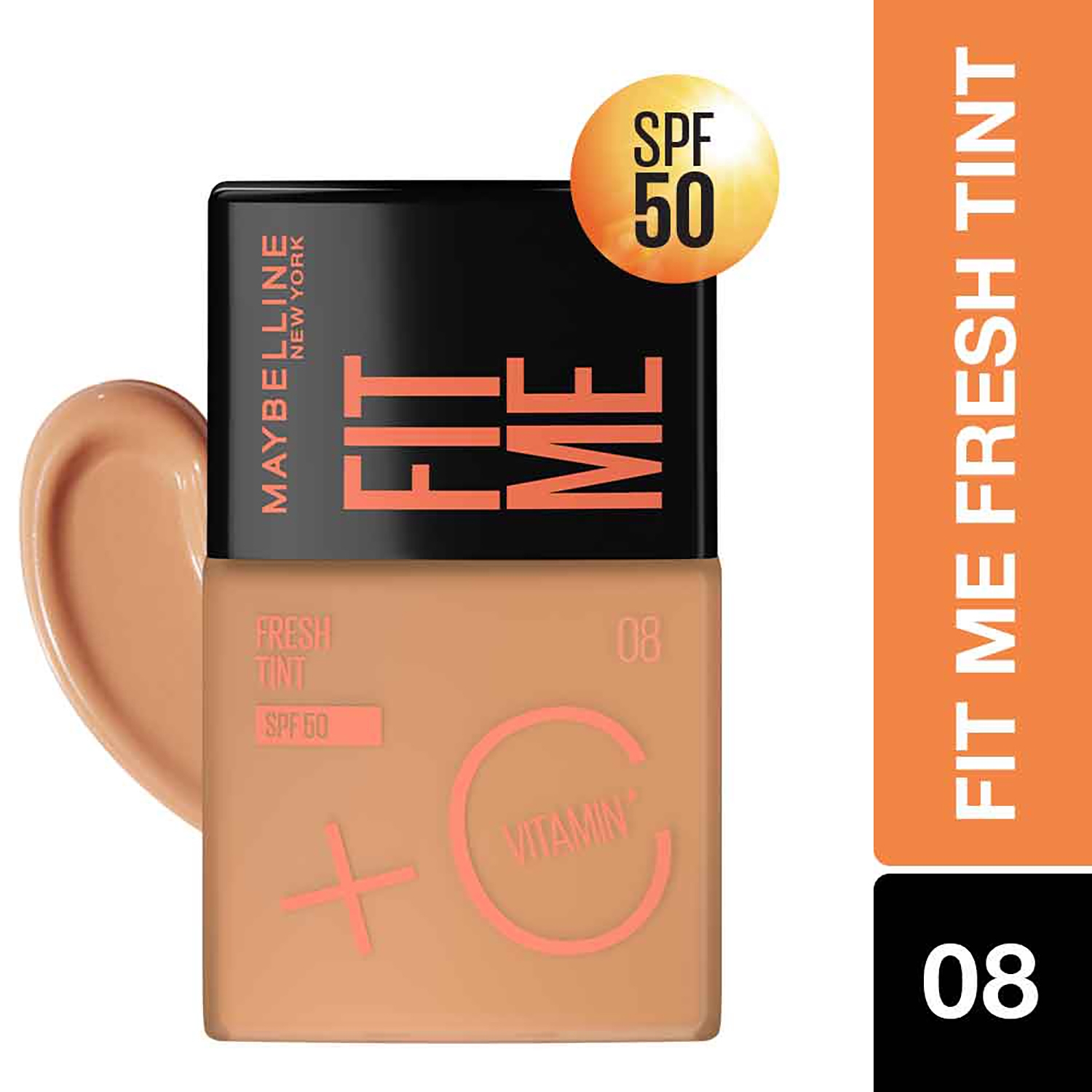 Maybelline New York | Maybelline New York Fit Me Fresh Tint With SPF 50 & Vitamin C - 08 Shade (30ml)