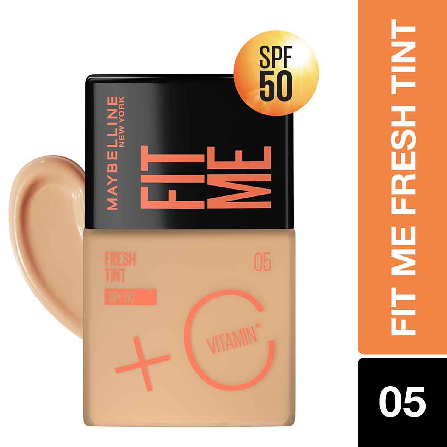 Maybelline New York | Maybelline New York Fit Me Fresh Tint With SPF 50 & Vitamin C - 05 Shade (30ml)