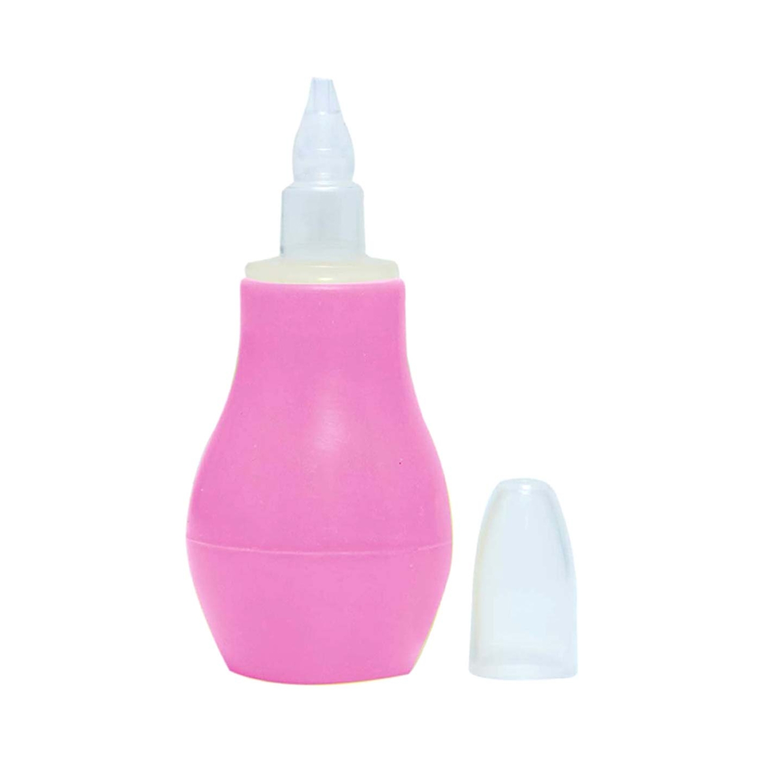 Beebaby Nose Cleaner Nasal Aspirator with Silicone Nozzle - Pink (1Pc)