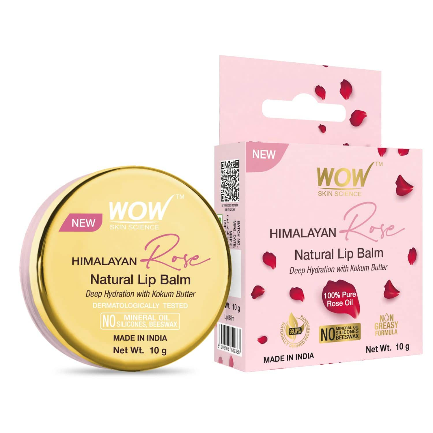 WOW SKIN SCIENCE | WOW SKIN SCIENCE Himalayan Rose Lip Balm (10g)