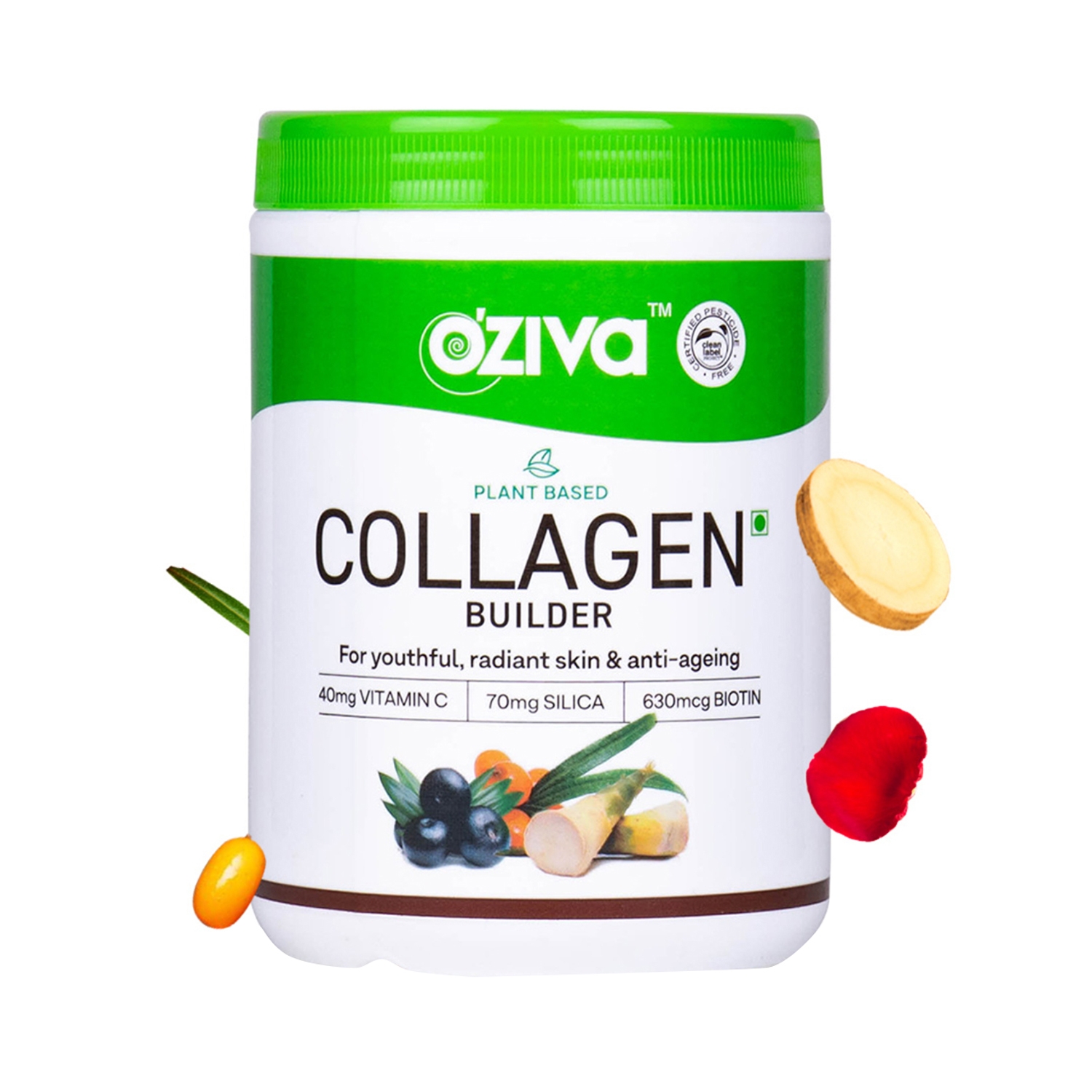 Oziva | Oziva Collagen Builder Powder - Berry Orange (250g)